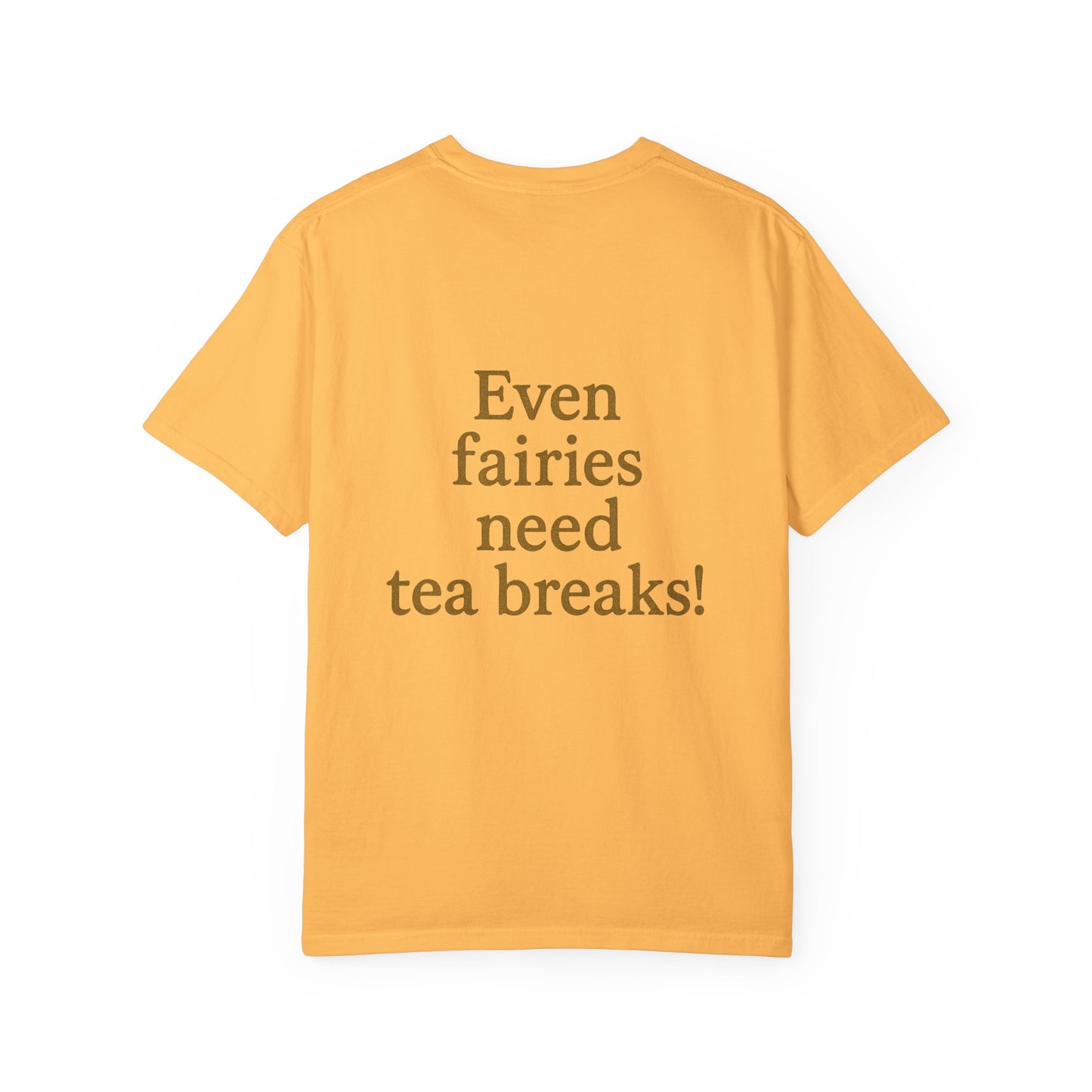 Even Fairies Need Tea-Breaks! T-Shirt | Harmsworth Art | Ideal for tech enthusiasts and collectors
