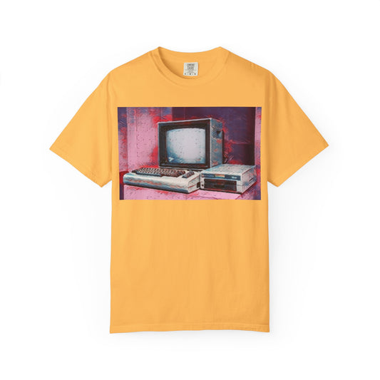Classic 8 Bit Home Computer  T-Shirt | Print Art Color | Ideal for tech enthusiasts and collectors