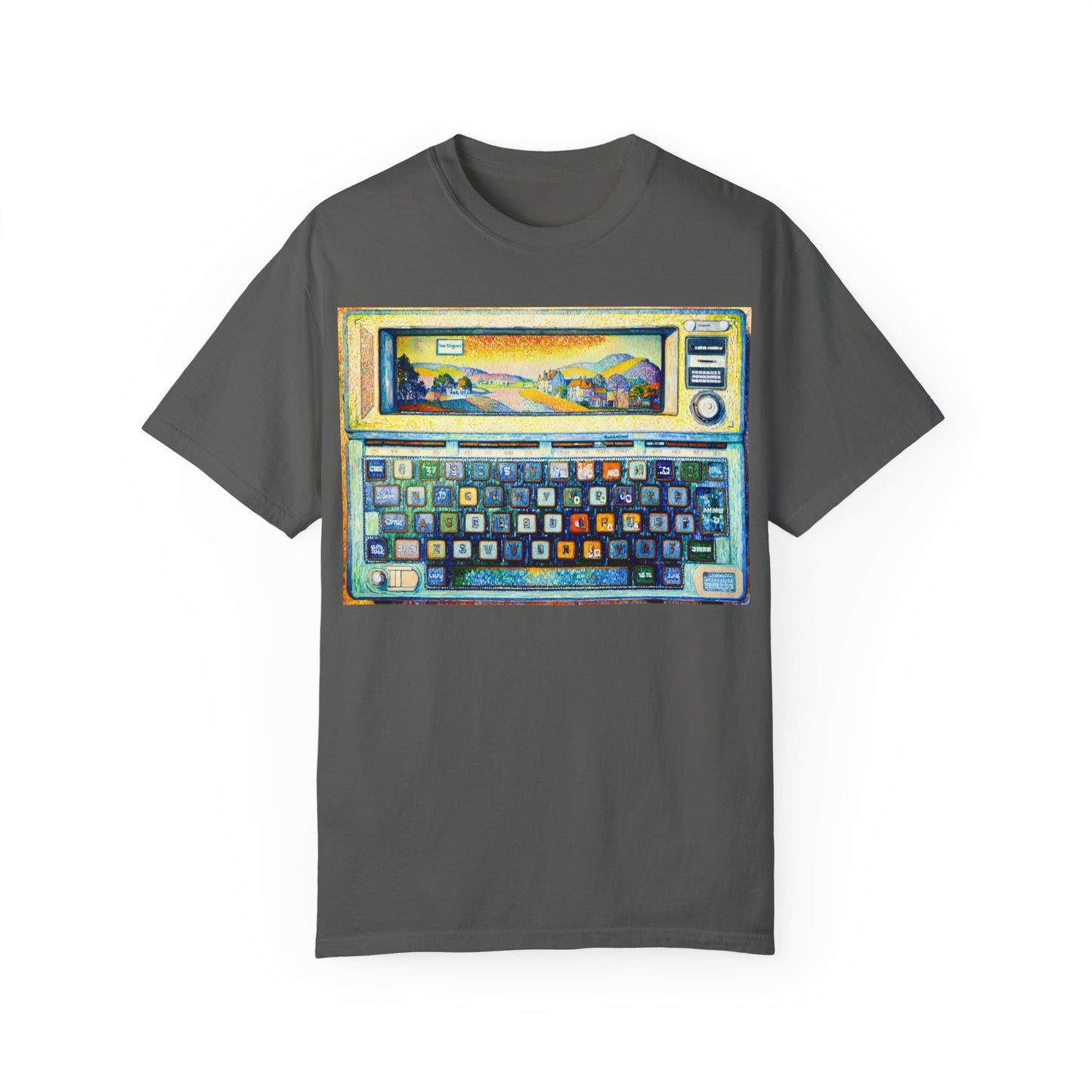 Classic Laptop PC T-Shirt - Paint Art Classic