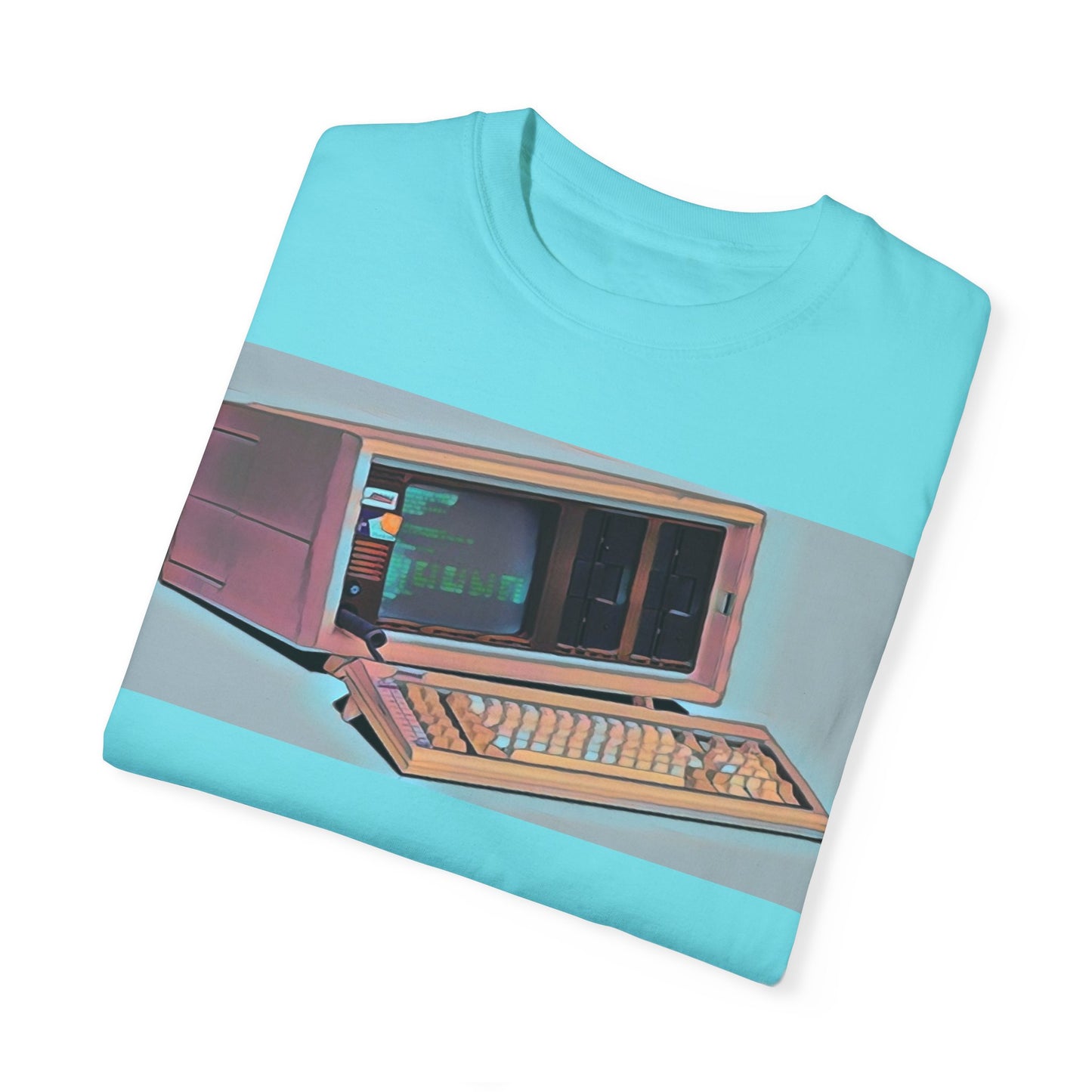 Classic Luggable PC T-Shirt - Modern Art Color