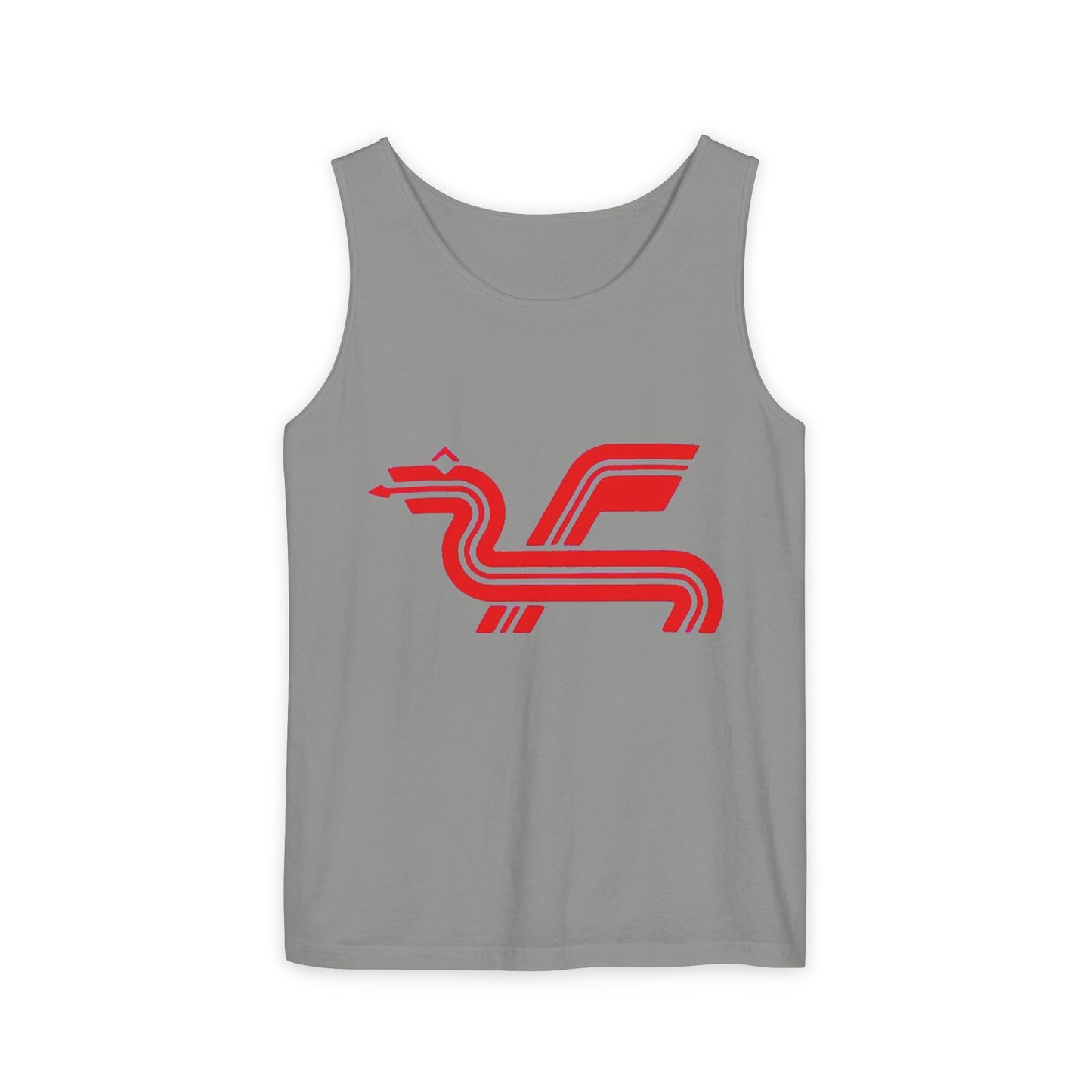 Classic 8 bit home computer inspired Tank Top | Monochrome Art | Unisex Retro Graphic Tee for Tech Lovers, Summer Fashion, Gift for Nerds, Festival Wear, 80s Style