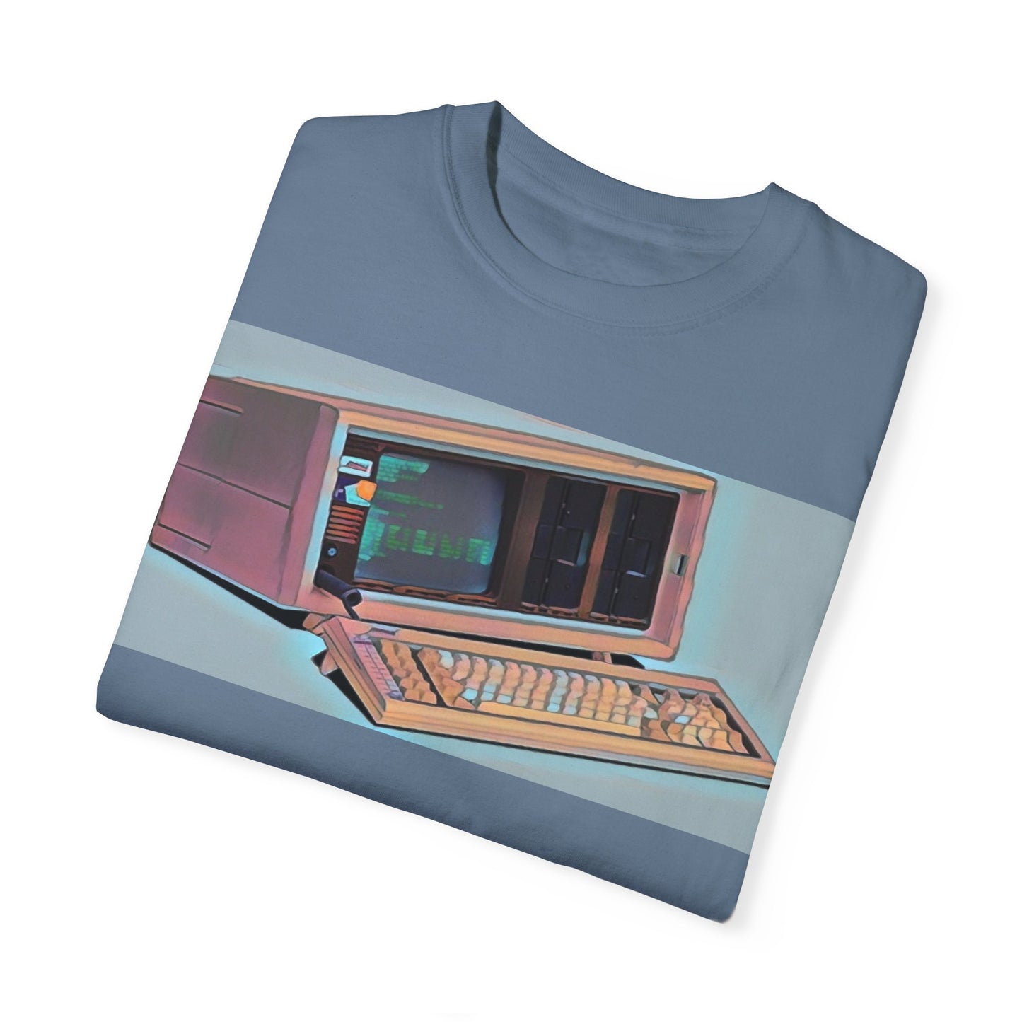 Classic Luggable PC T-Shirt - Modern Art Color