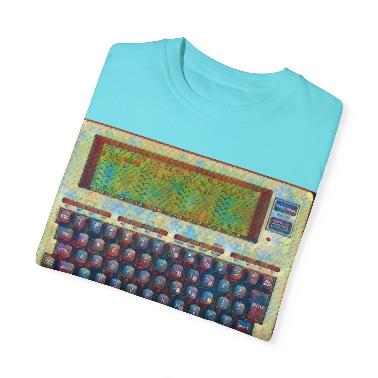 Classic Laptop PC T-Shirt - Paint Art Color