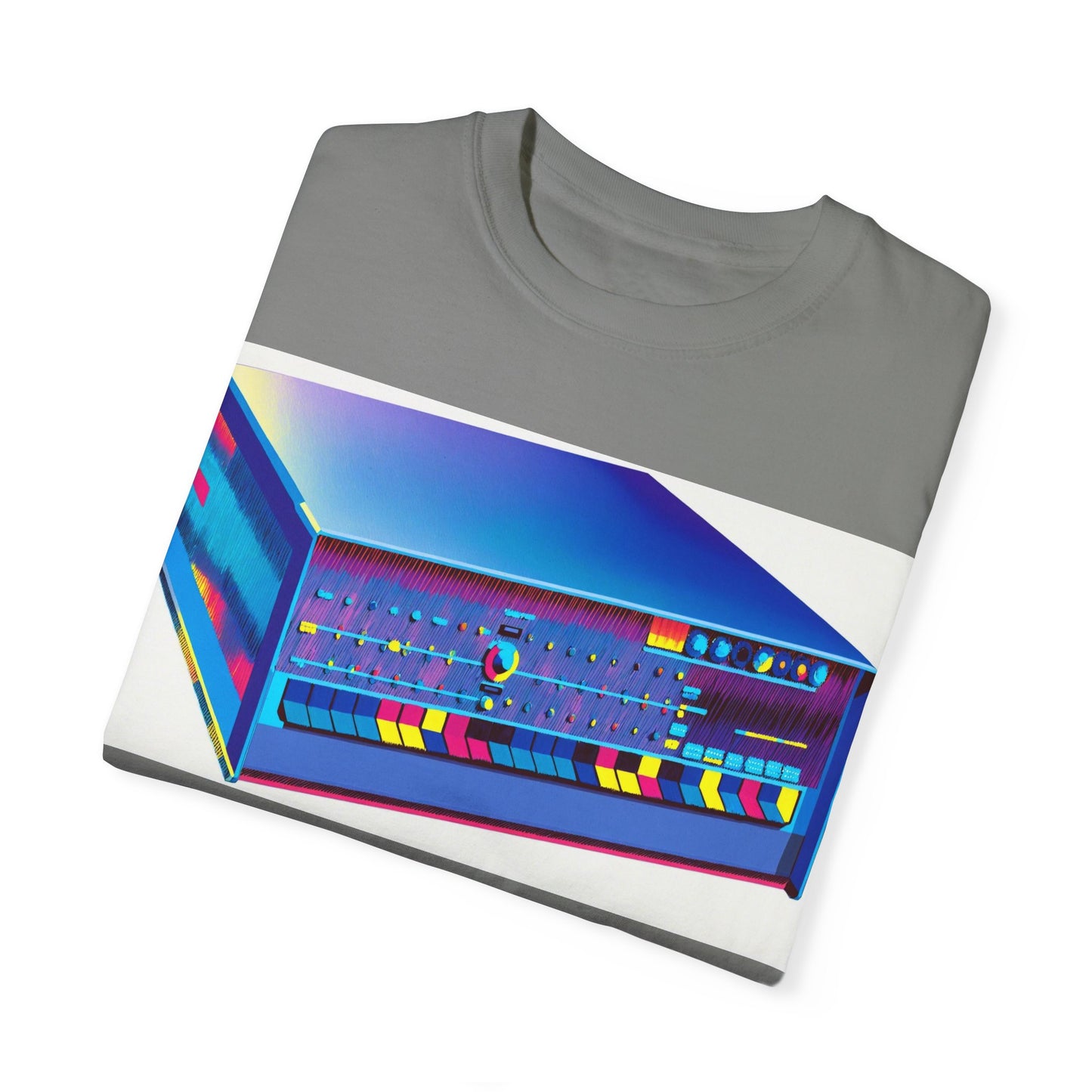 IMSAI 8080 Computer T-Shirt - Modern Art Multi-Color