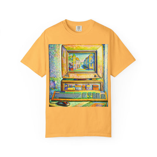 Classic business machine inspired T-Shirt  | Modern Art | Ideal for tech enthusiasts and collectors
