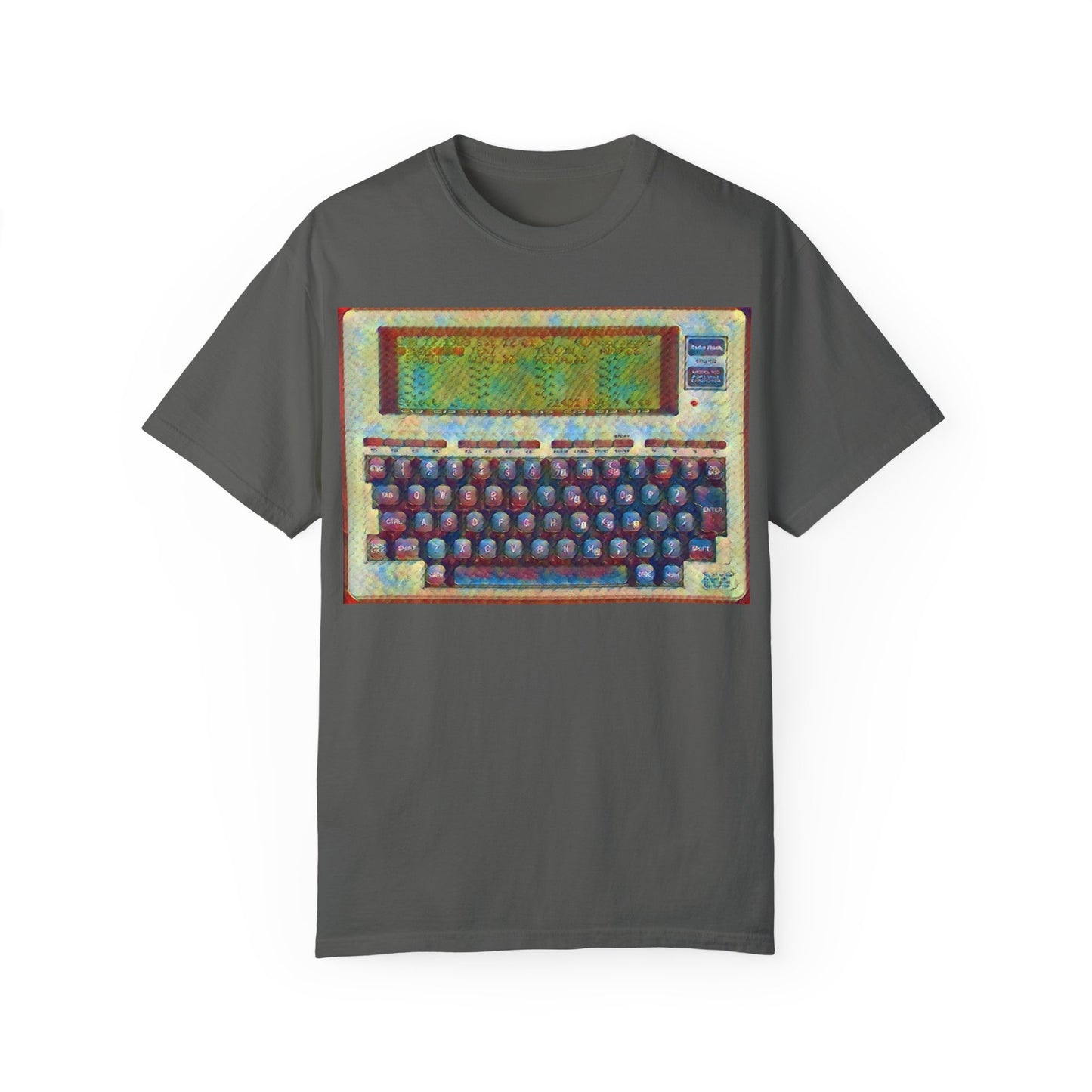Classic Laptop PC T-Shirt - Paint Art Color