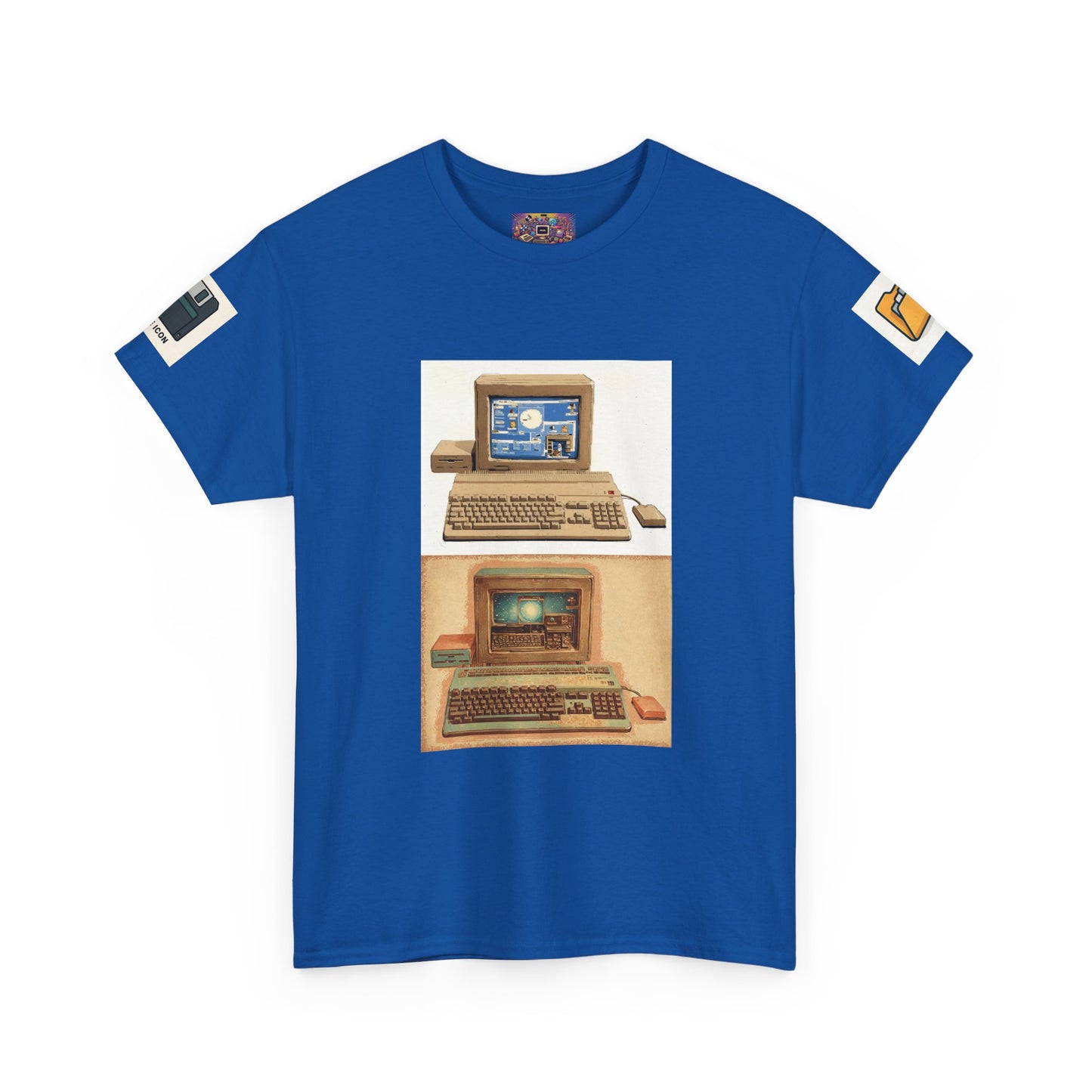 Retro Computer Tee — Vintage PC Graphic T‑Shirt for Tech Lovers