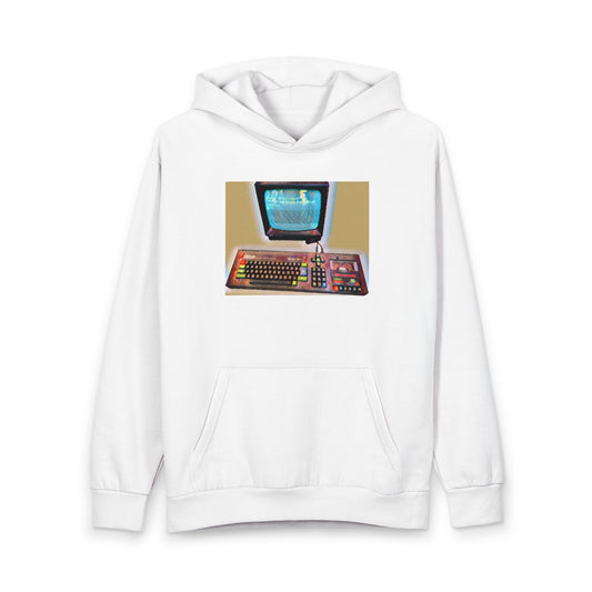 Retro Computer Hoodie — Vintage CPC-464 Graphic Pullover