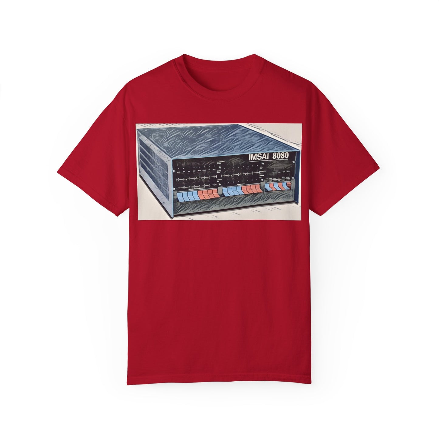 IMSAI 8080 Computer T-Shirt - Ink Art Limited Color