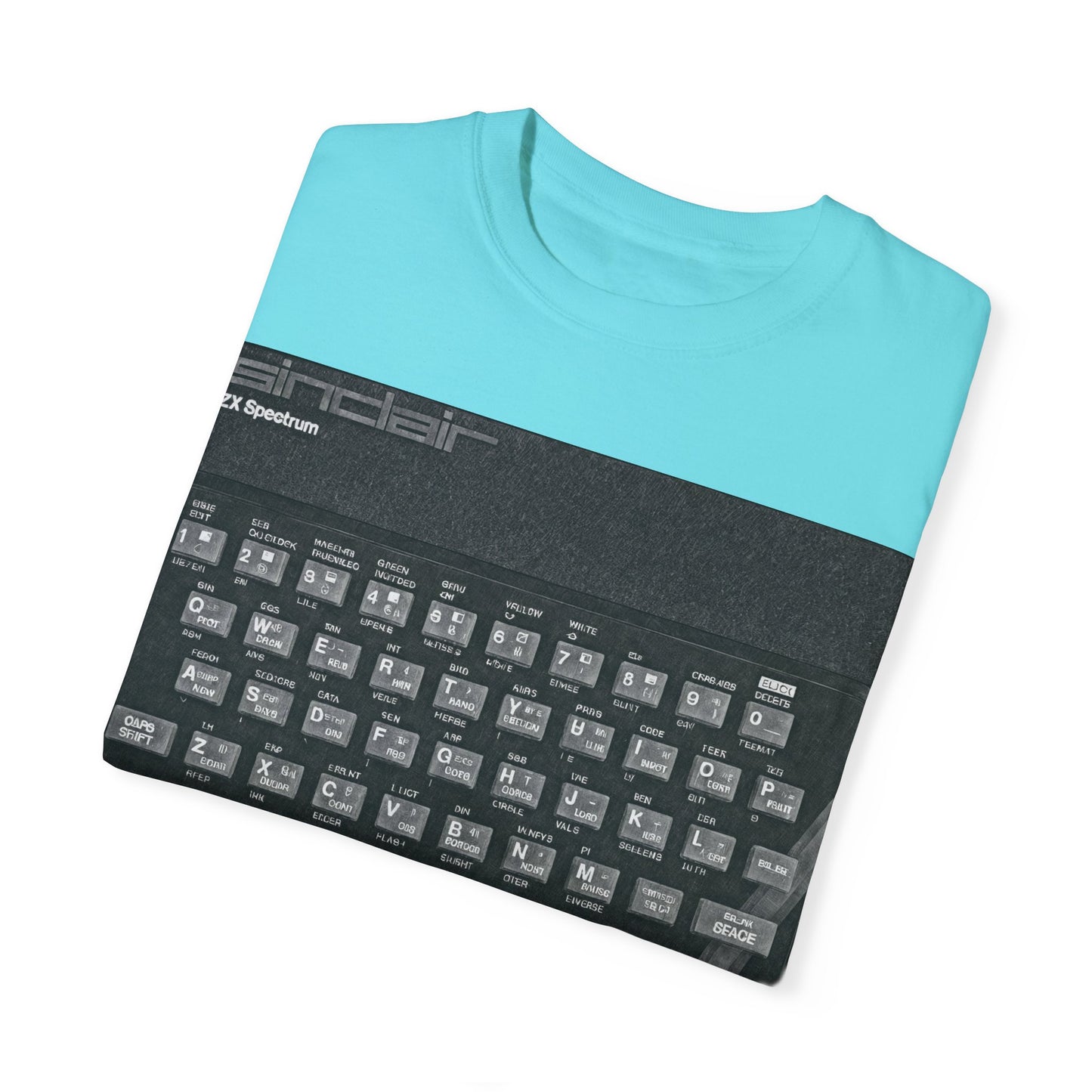 Sinclair Spectrum T-Shirt - Print Art Monochrome