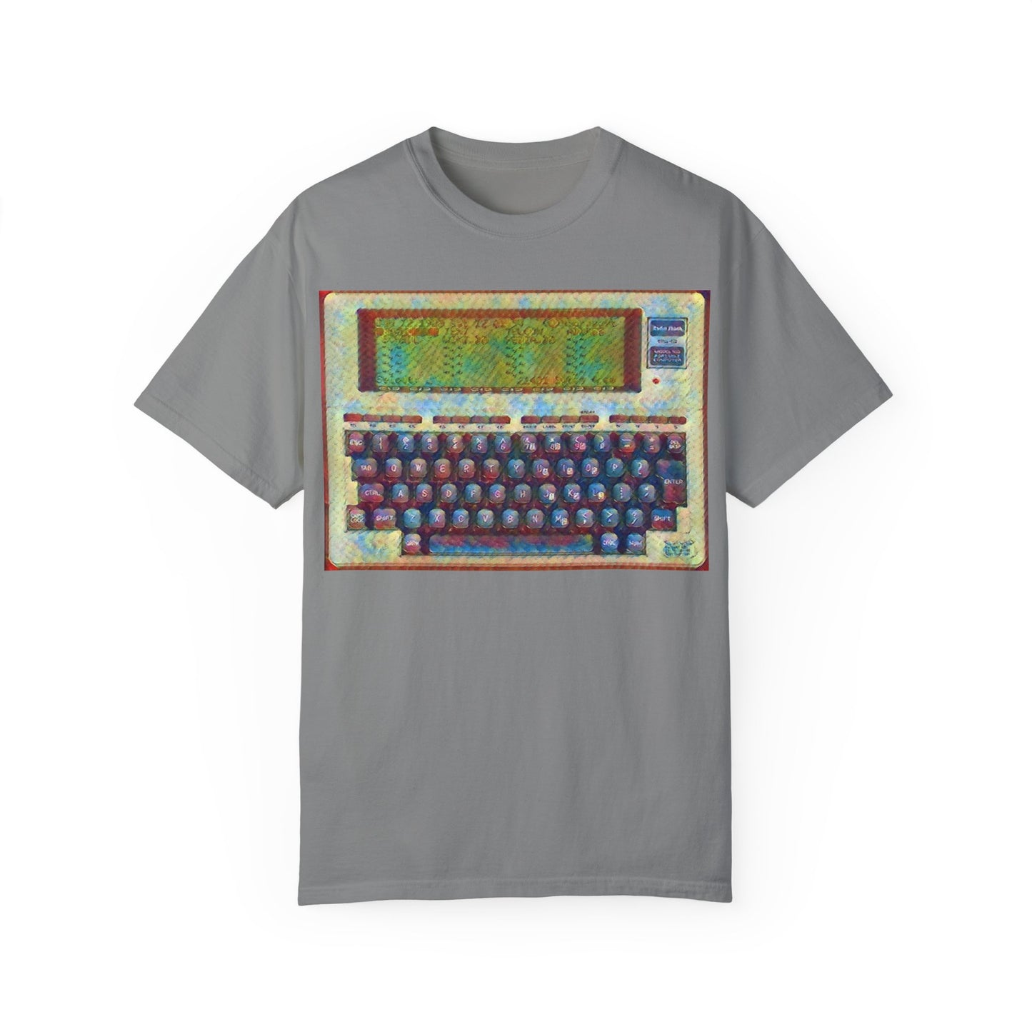 Classic Laptop PC T-Shirt - Paint Art Color