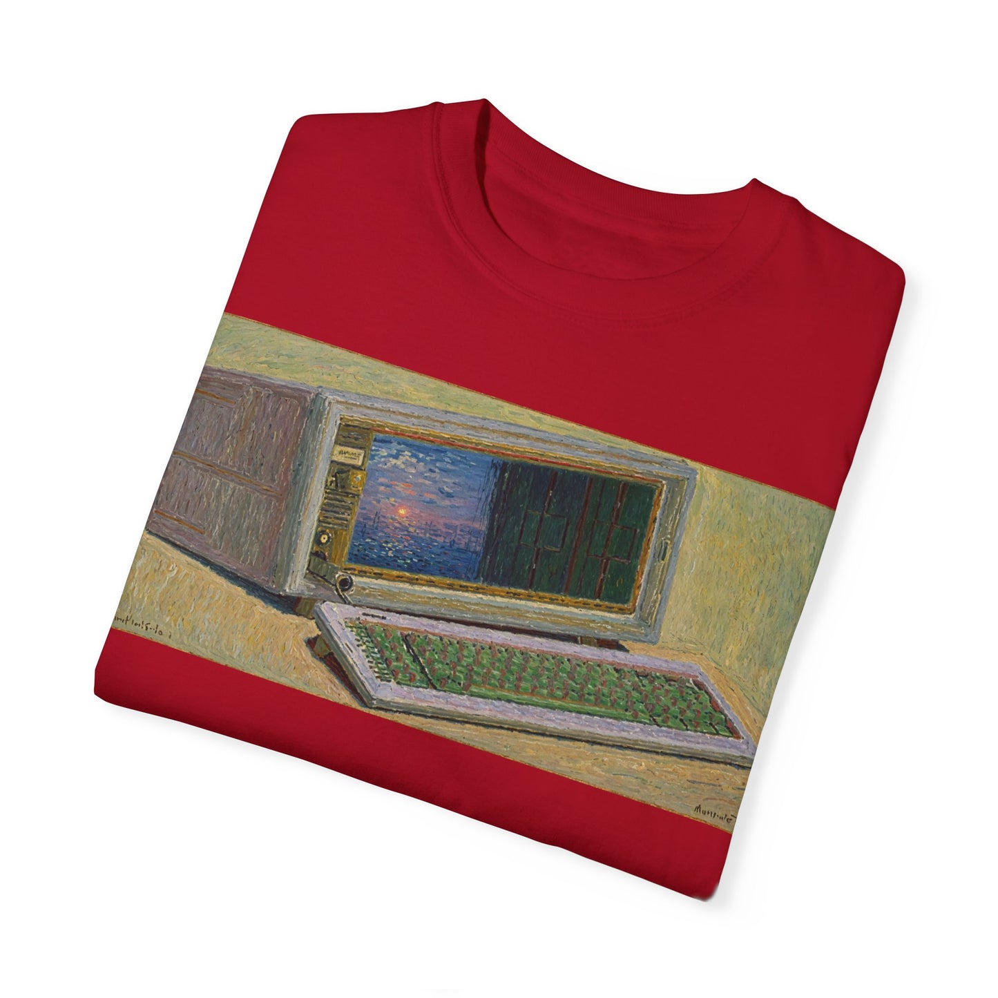 Classic Luggable PC T-Shirt - Paint Art Color
