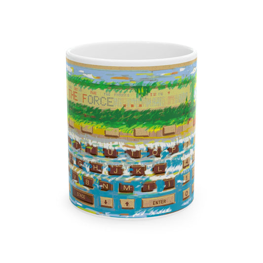 Classic Pocket Computer Mug | Custom Art |  Perfect for Tech Lovers