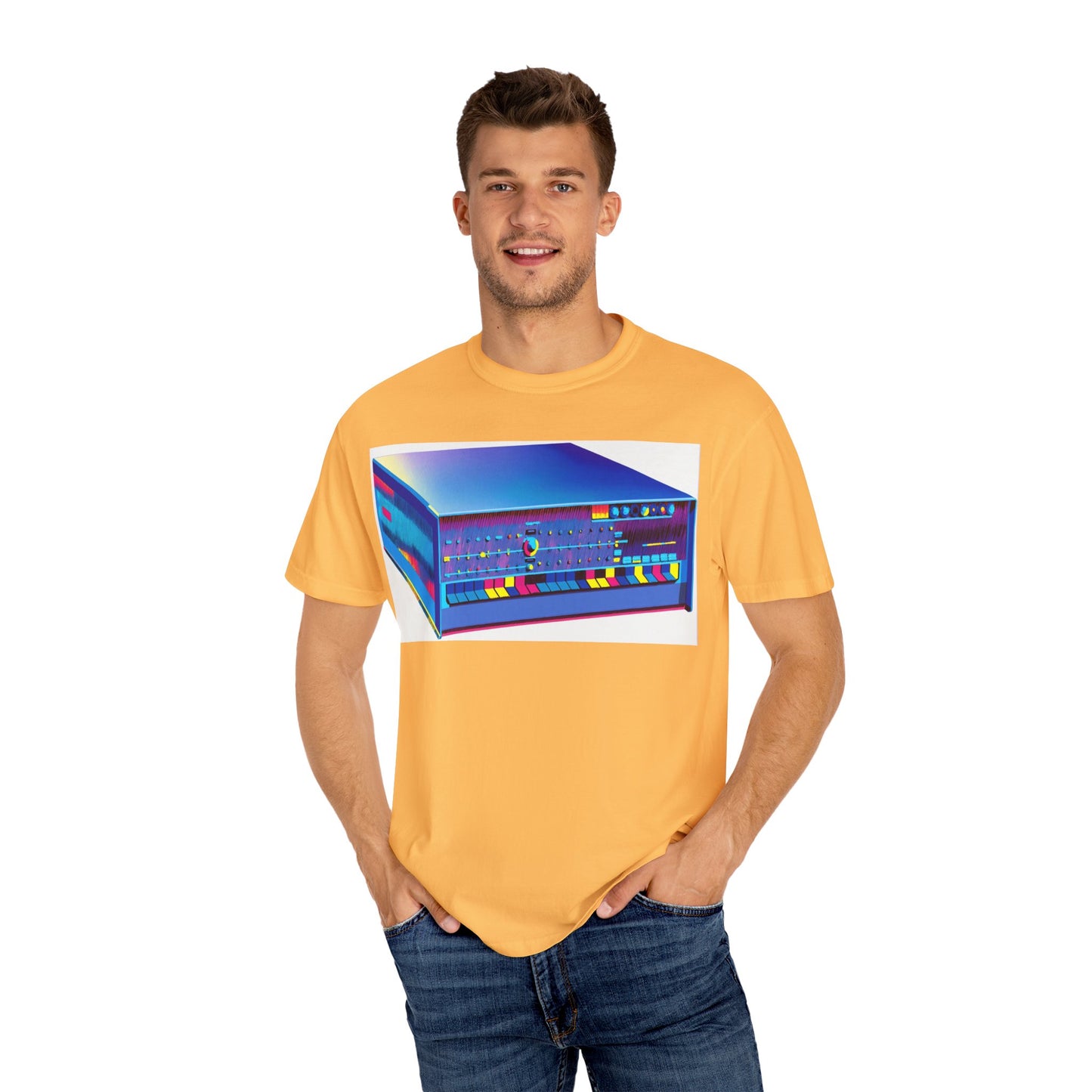 IMSAI 8080 Computer T-Shirt - Modern Art Multi-Color