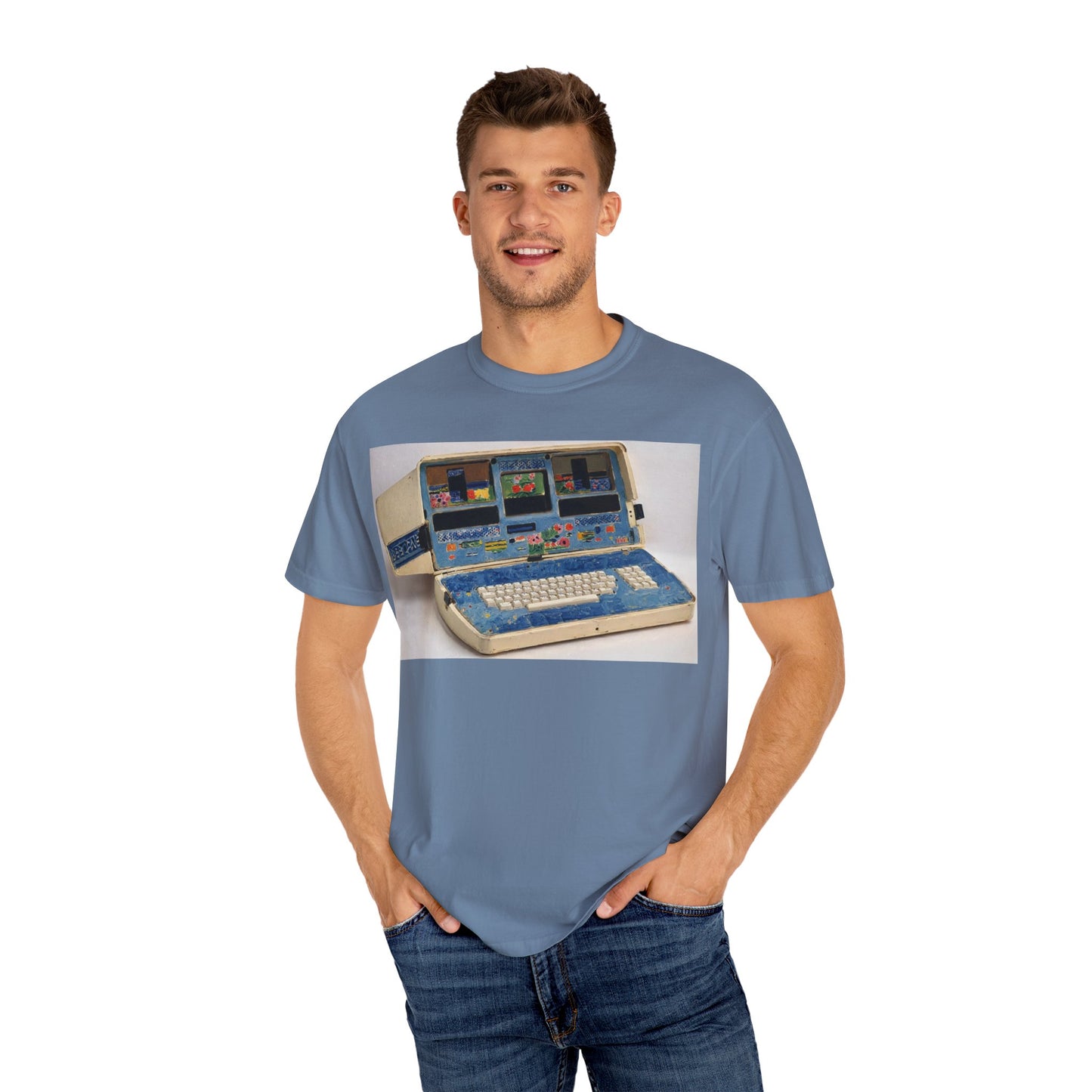 OSBORNE Computer T-Shirt - Floral Art Color