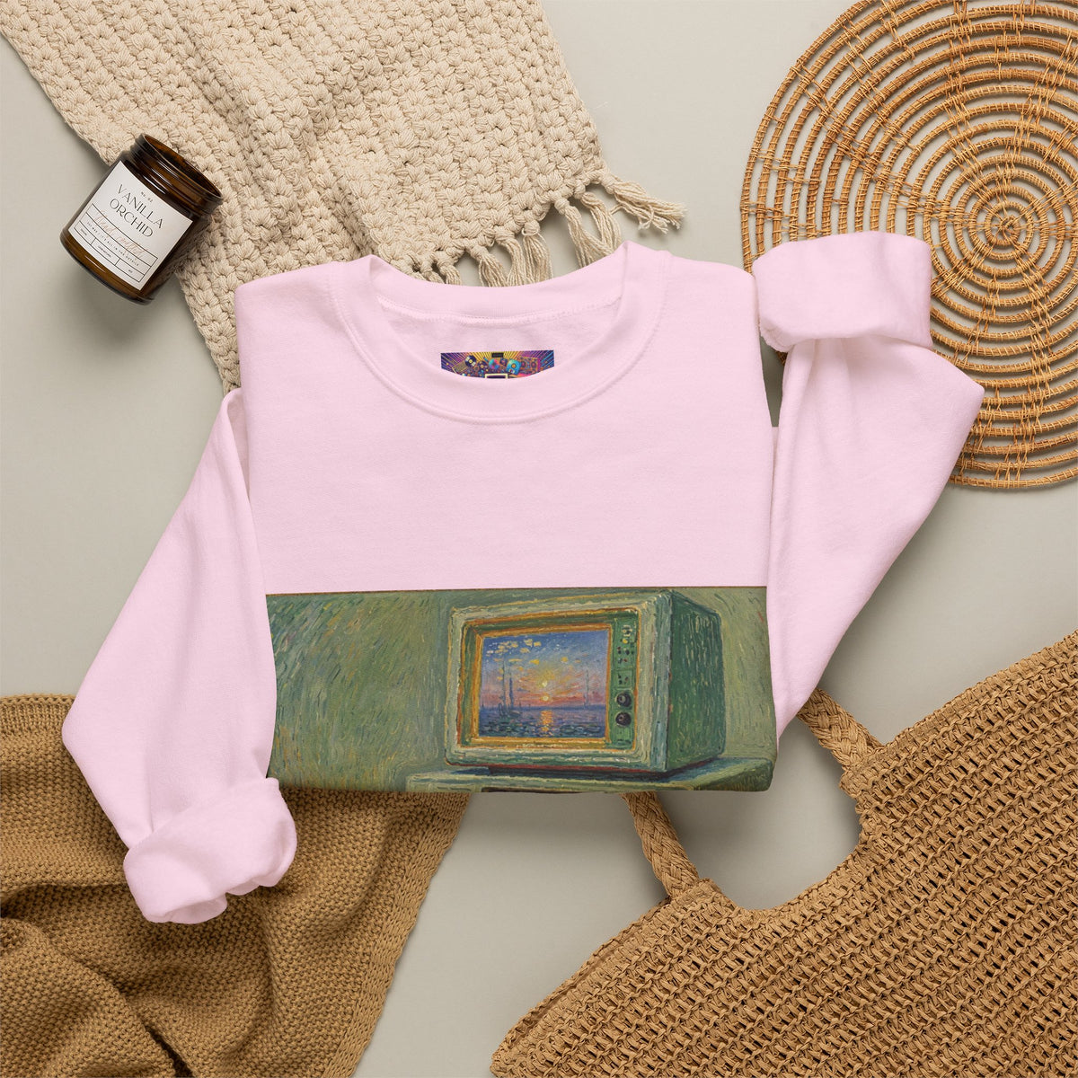 Classic PC Themed Crewneck Sweatshirt - 5150 Vintage PC Graphic