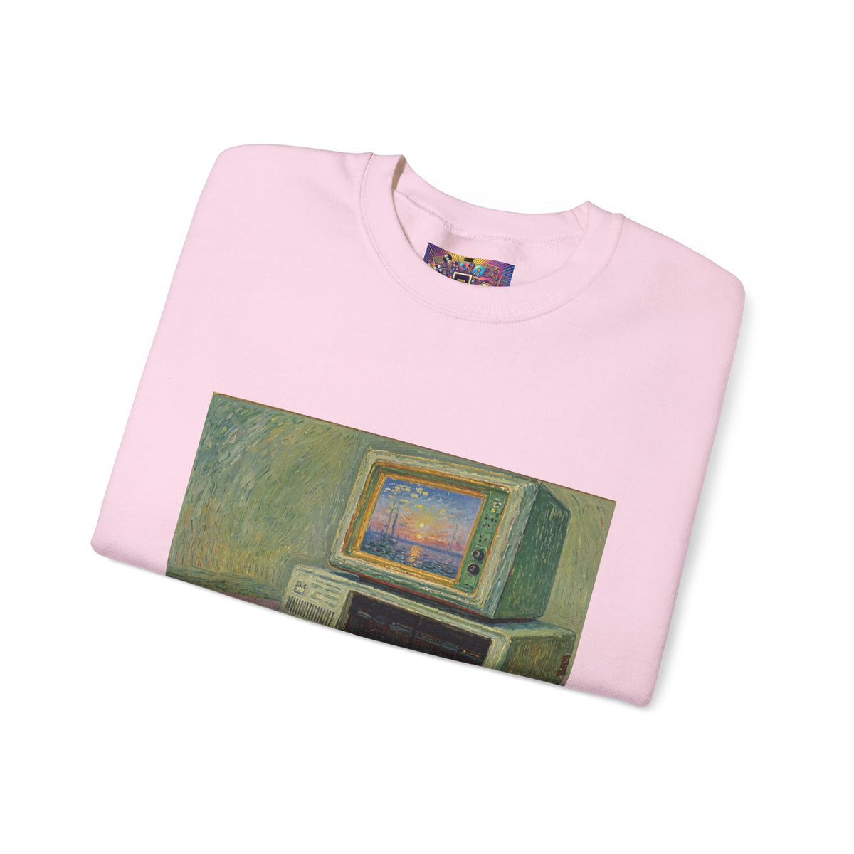 Classic PC Themed Crewneck Sweatshirt - 5150 Vintage PC Graphic