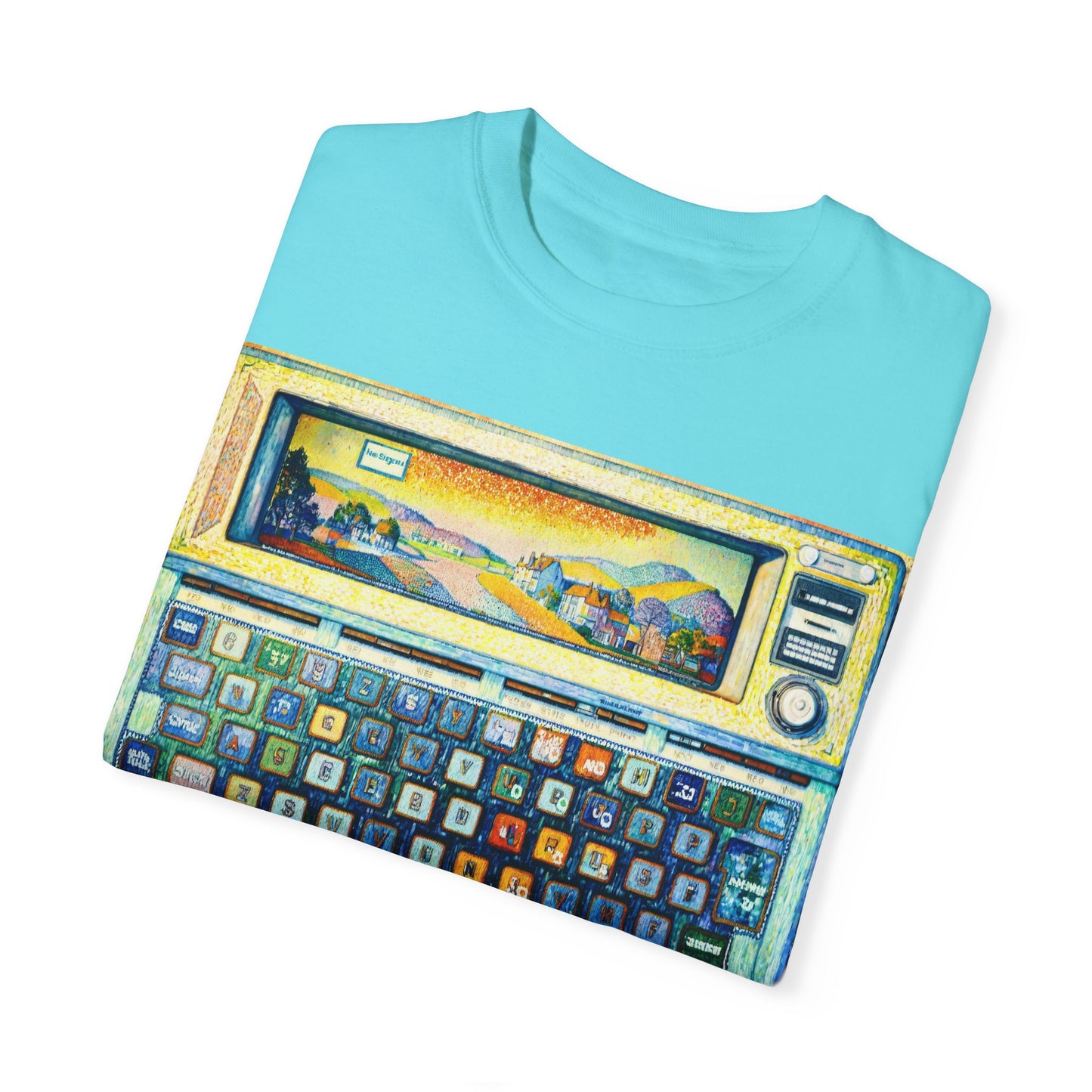Classic Laptop PC T-Shirt - Paint Art Classic
