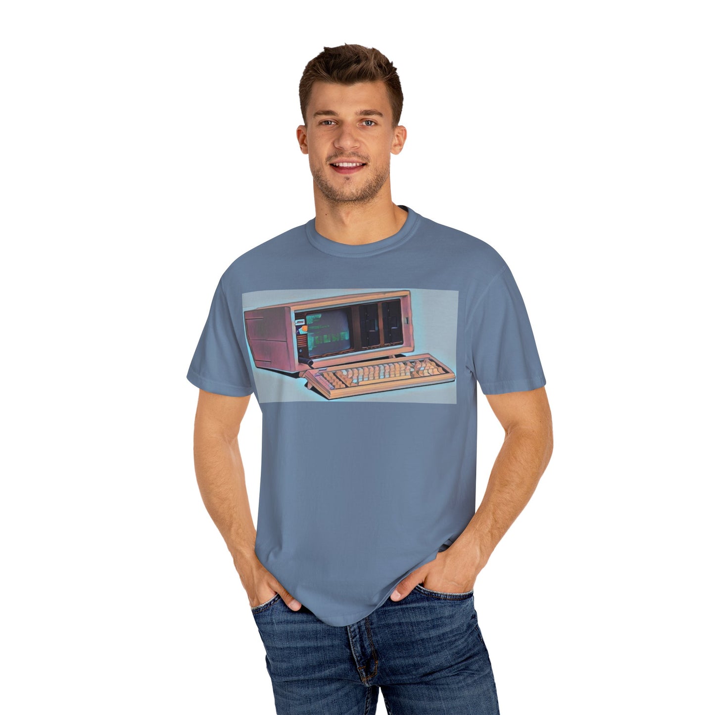 Classic Luggable PC T-Shirt - Modern Art Color