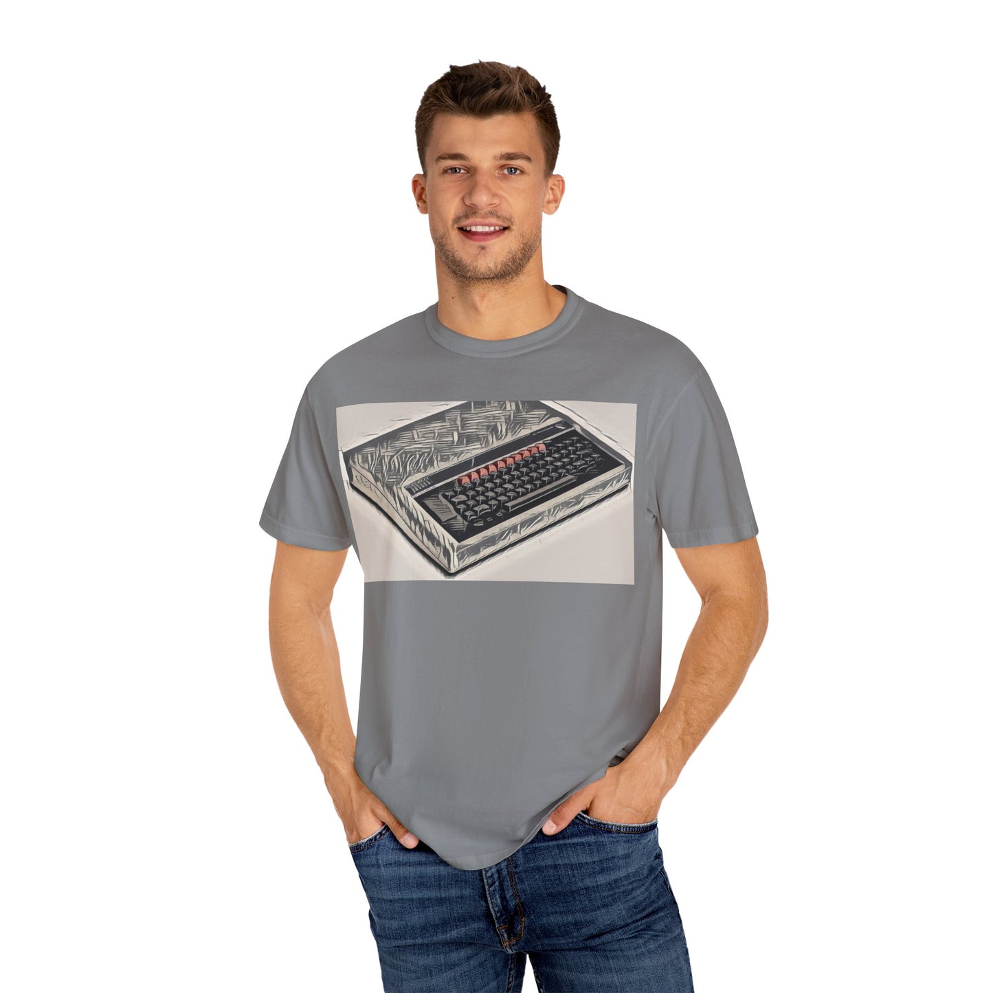 Classic Micro Computer T-Shirt - Ink Art Limited Color
