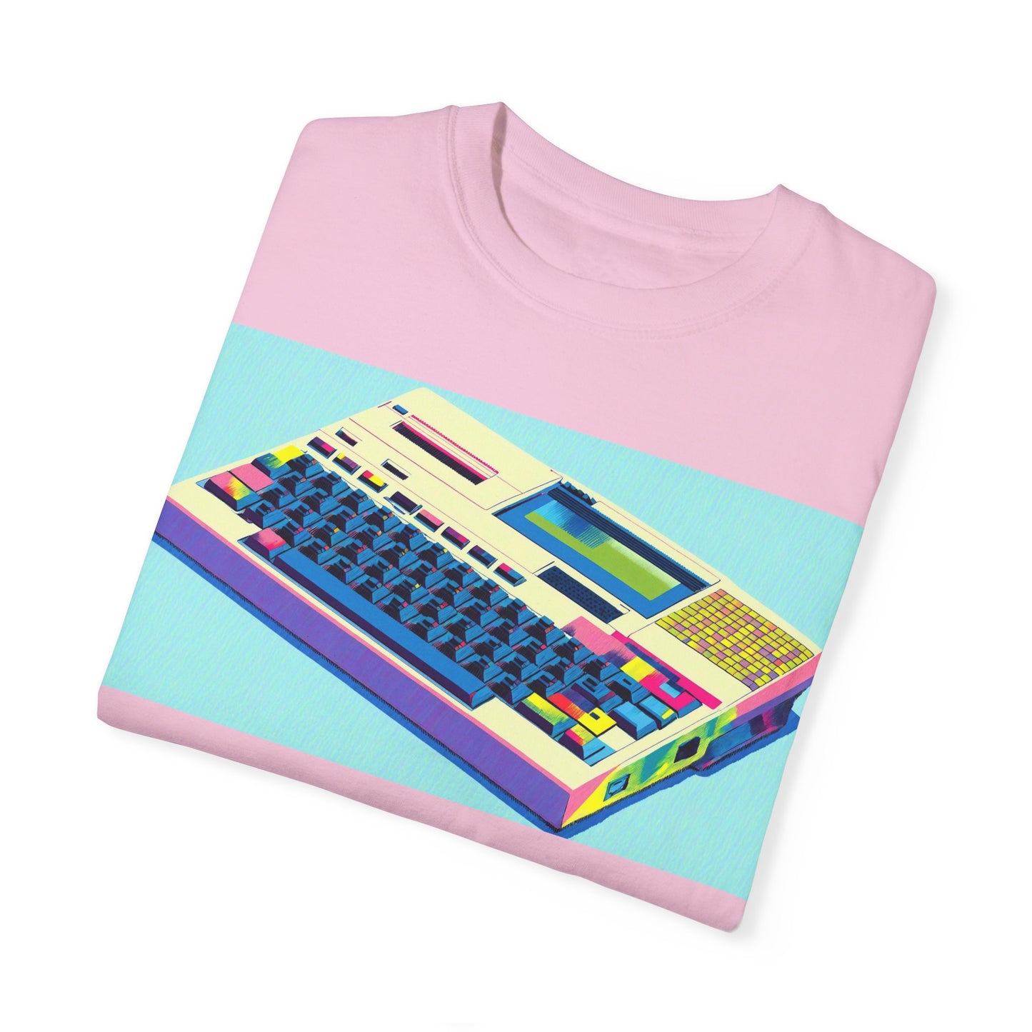 Classic Laptop Computer T-Shirt - Print Art Multi-Color