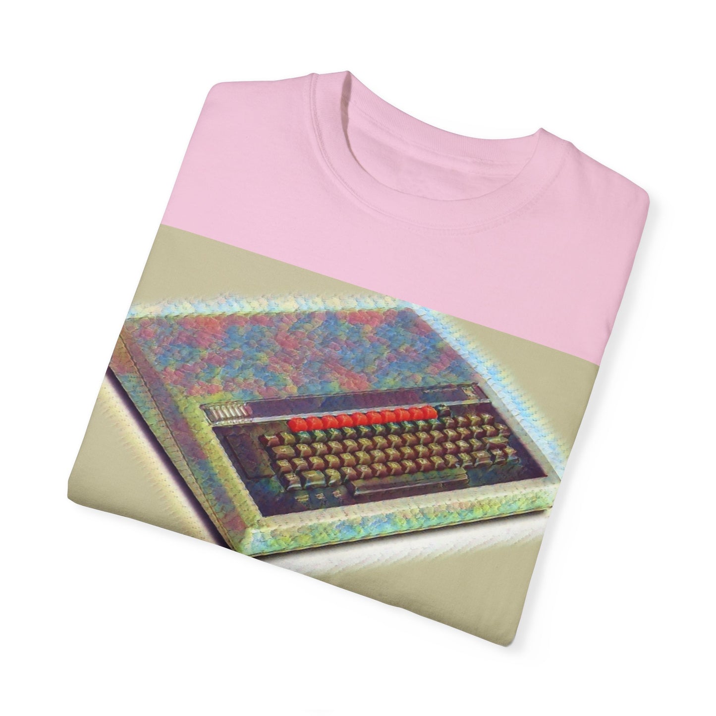 Classic Micro Computer T-Shirt - Paint Art Color
