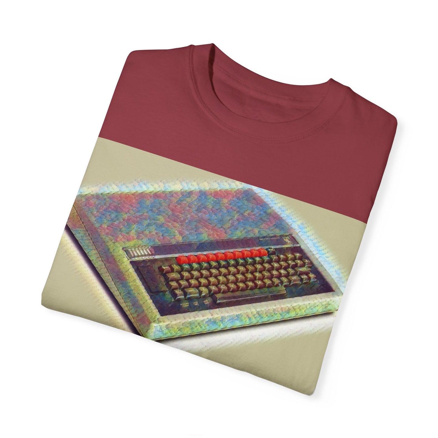 Classic Micro Computer T-Shirt - Paint Art Color