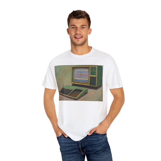 TI 99/4A Home Computer T-Shirt  | Oil Art 2 | Ideal for tech enthusiasts and collectors