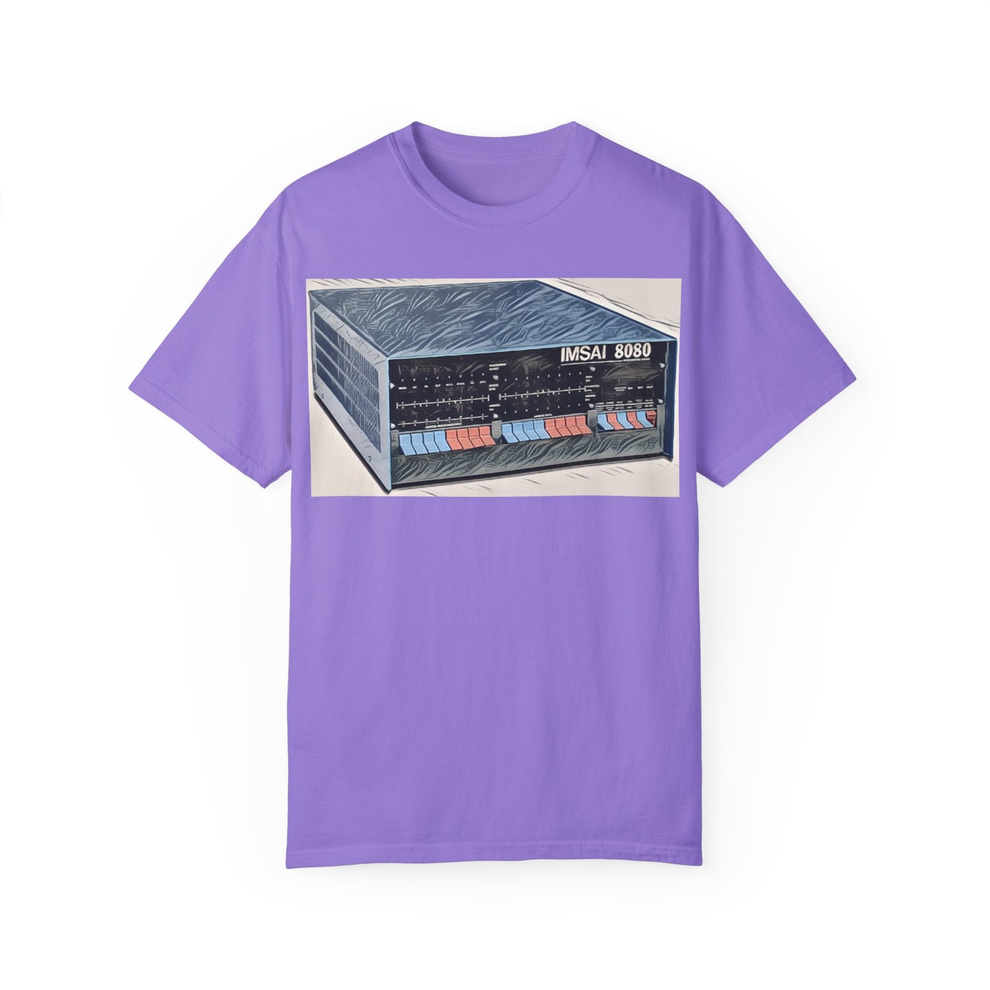 IMSAI 8080 Computer T-Shirt - Ink Art Limited Color