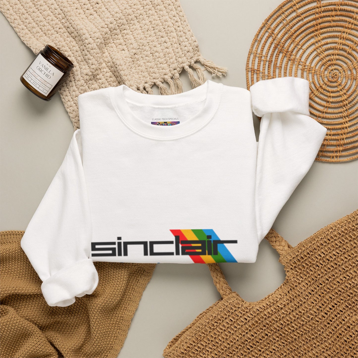 Sinclair Spectrum Classic Gaming Crewneck Sweatshirt