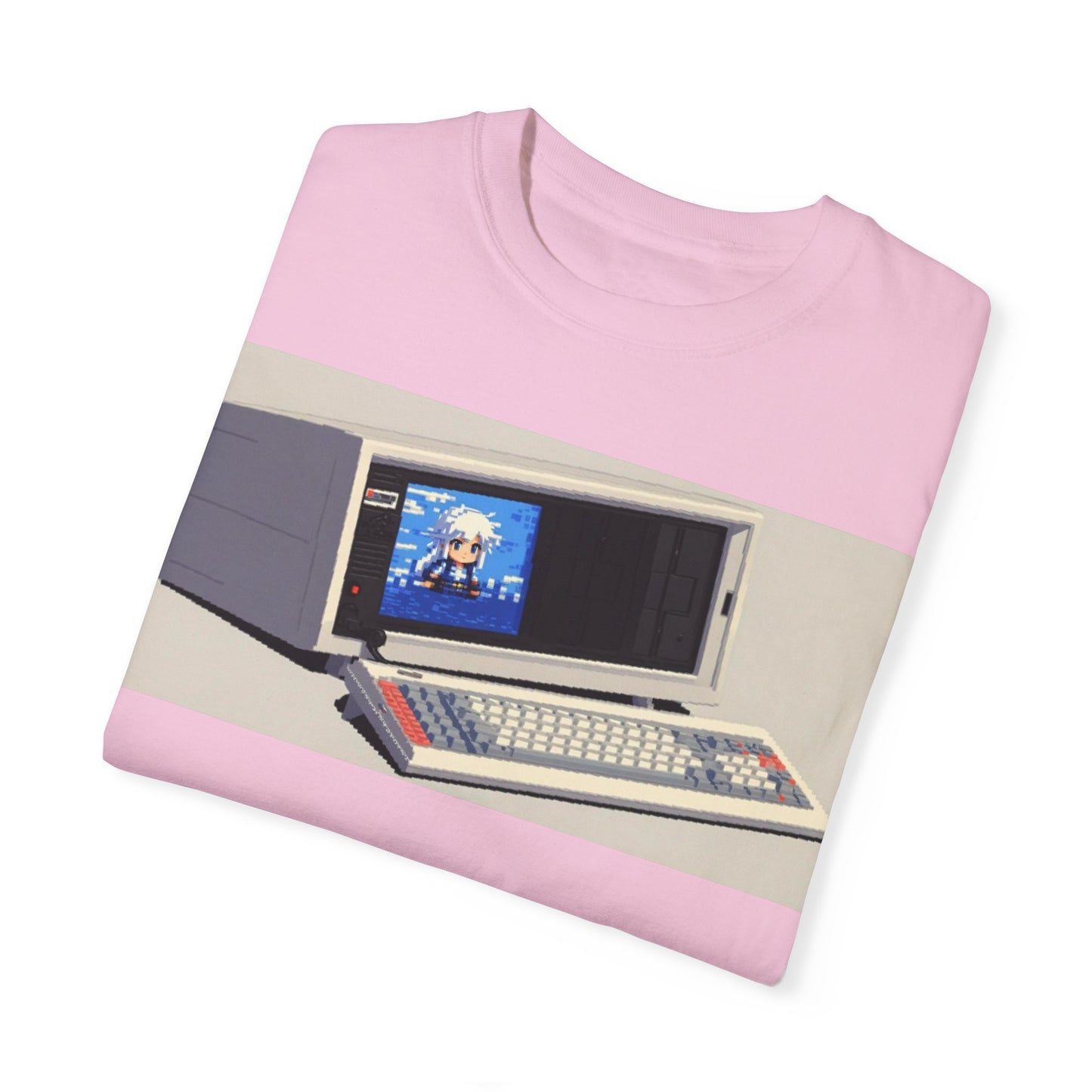 Classic Luggable PC T-Shirt - Pixel Art Color