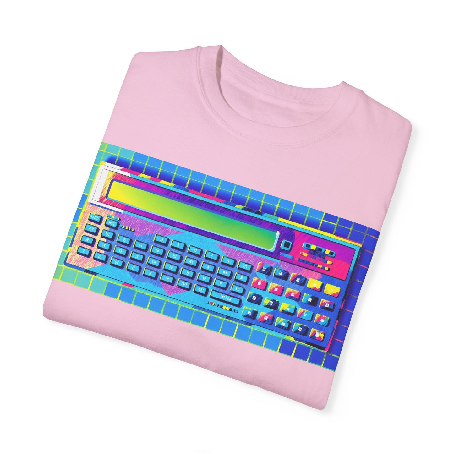 Classic Pocket PC T-Shirt - Modern Art Multi-Color
