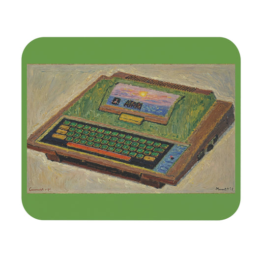 Classic 8 bit Vintage Home Computer Mouse Pad, Vintage Tech Desk Accessory, Gaming Gift, Home Office Decor.