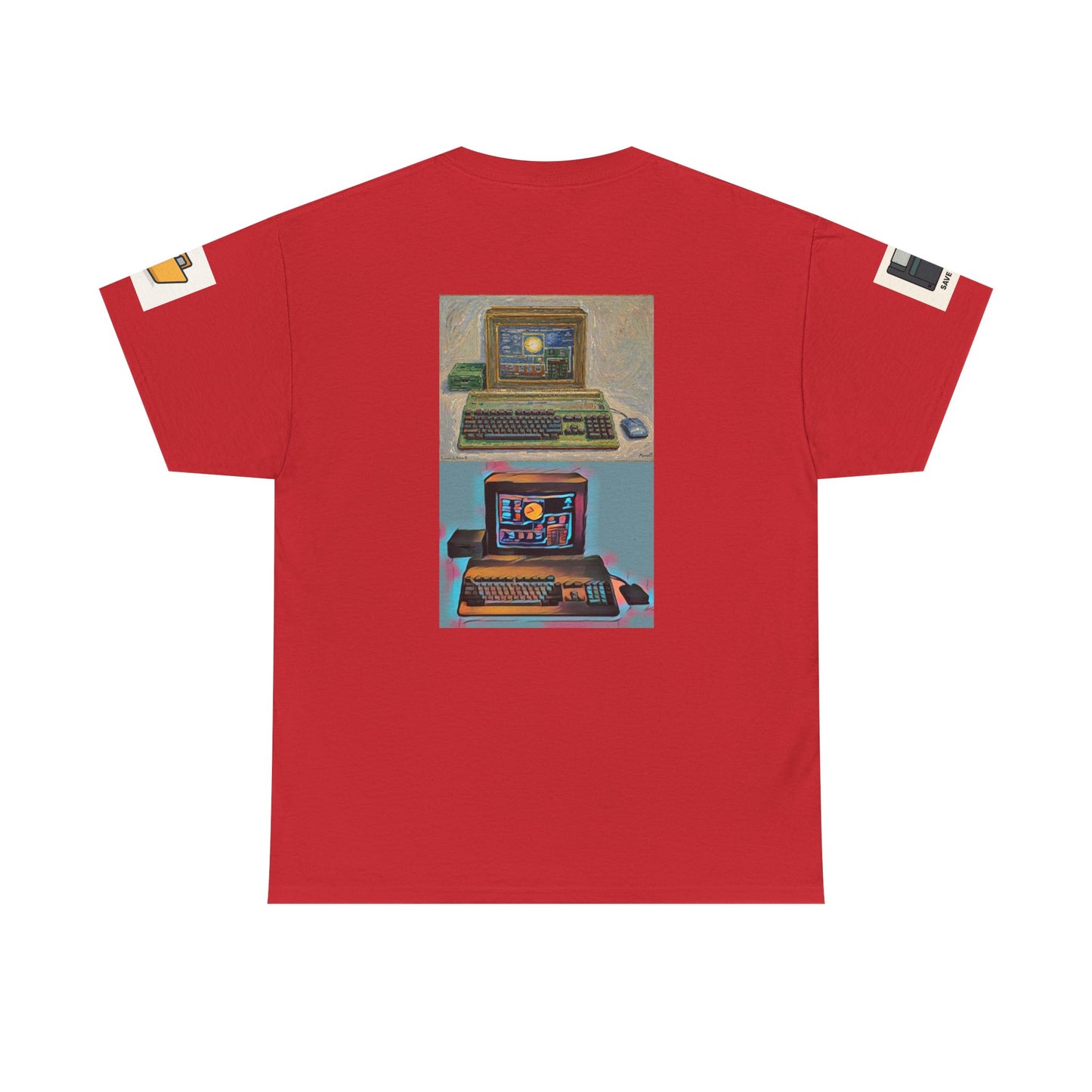 Retro Computer Tee — Vintage PC Graphic T‑Shirt for Tech Lovers