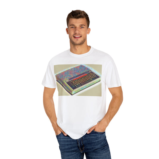 Classic Micro Computer T-Shirt - Paint Art Color