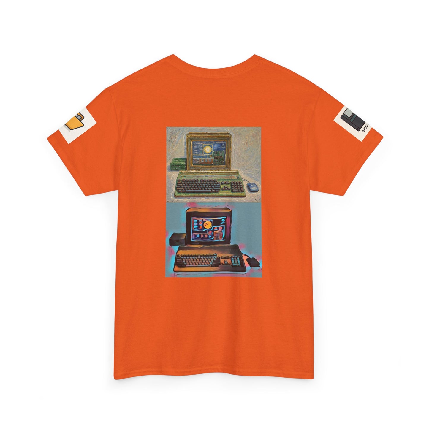 Retro Computer Tee — Vintage PC Graphic T‑Shirt for Tech Lovers