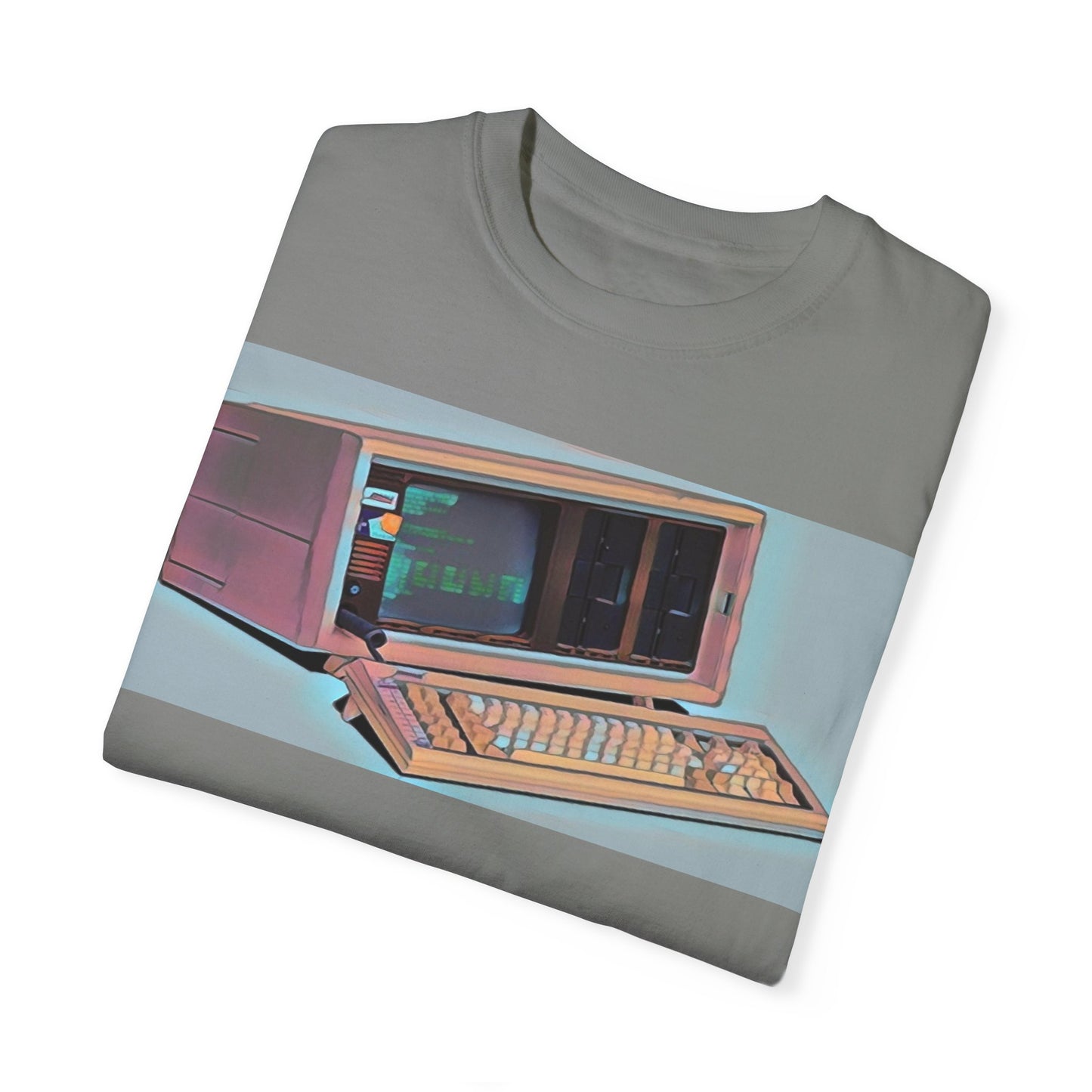 Classic Luggable PC T-Shirt - Modern Art Color