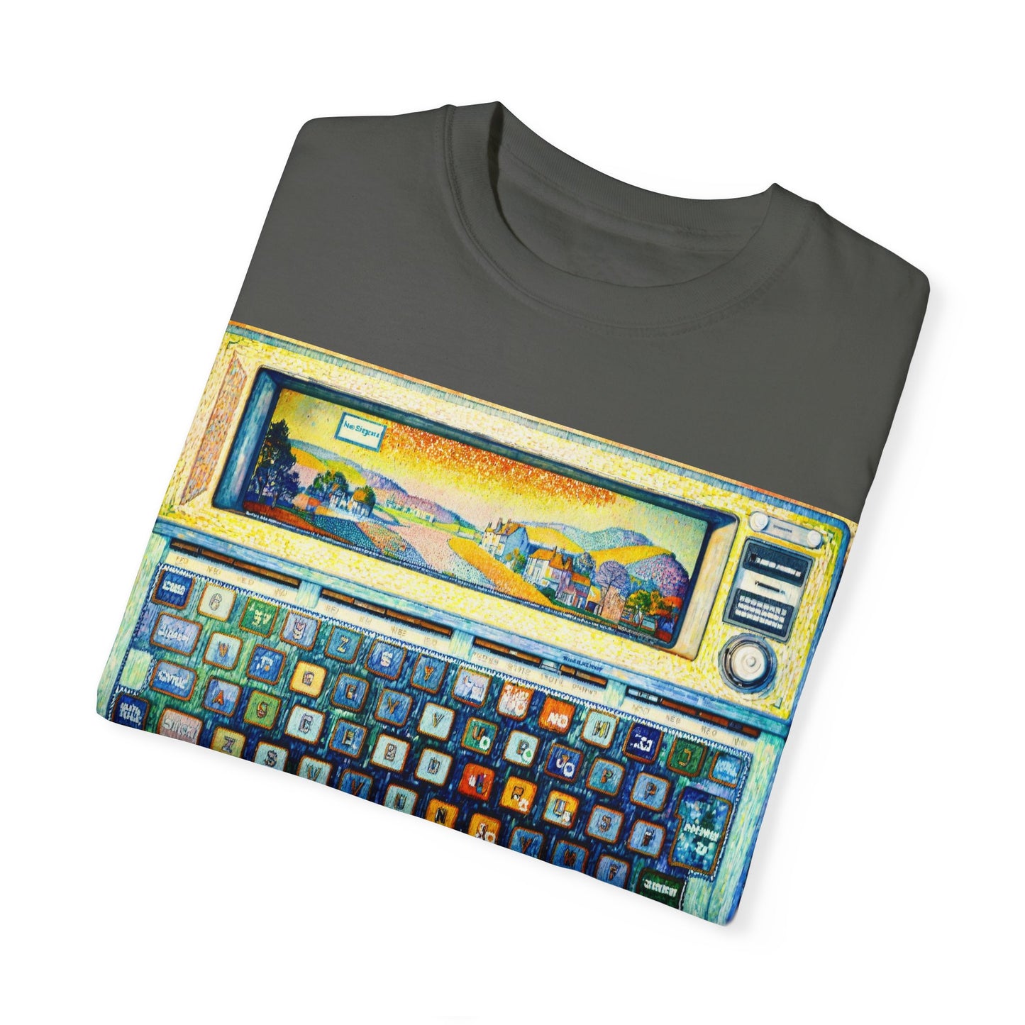 Classic Laptop PC T-Shirt - Paint Art Classic