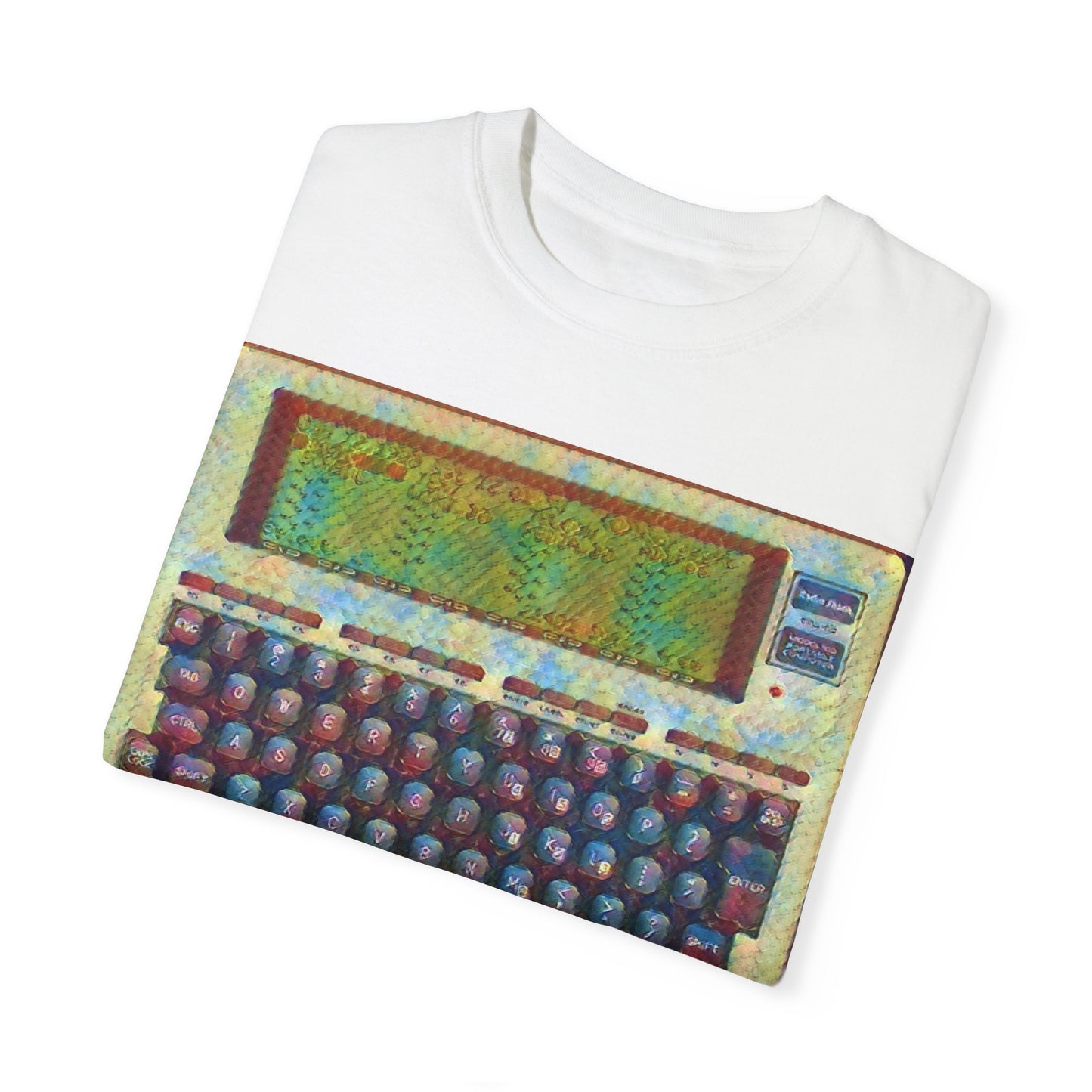 Classic Laptop PC T-Shirt - Paint Art Color