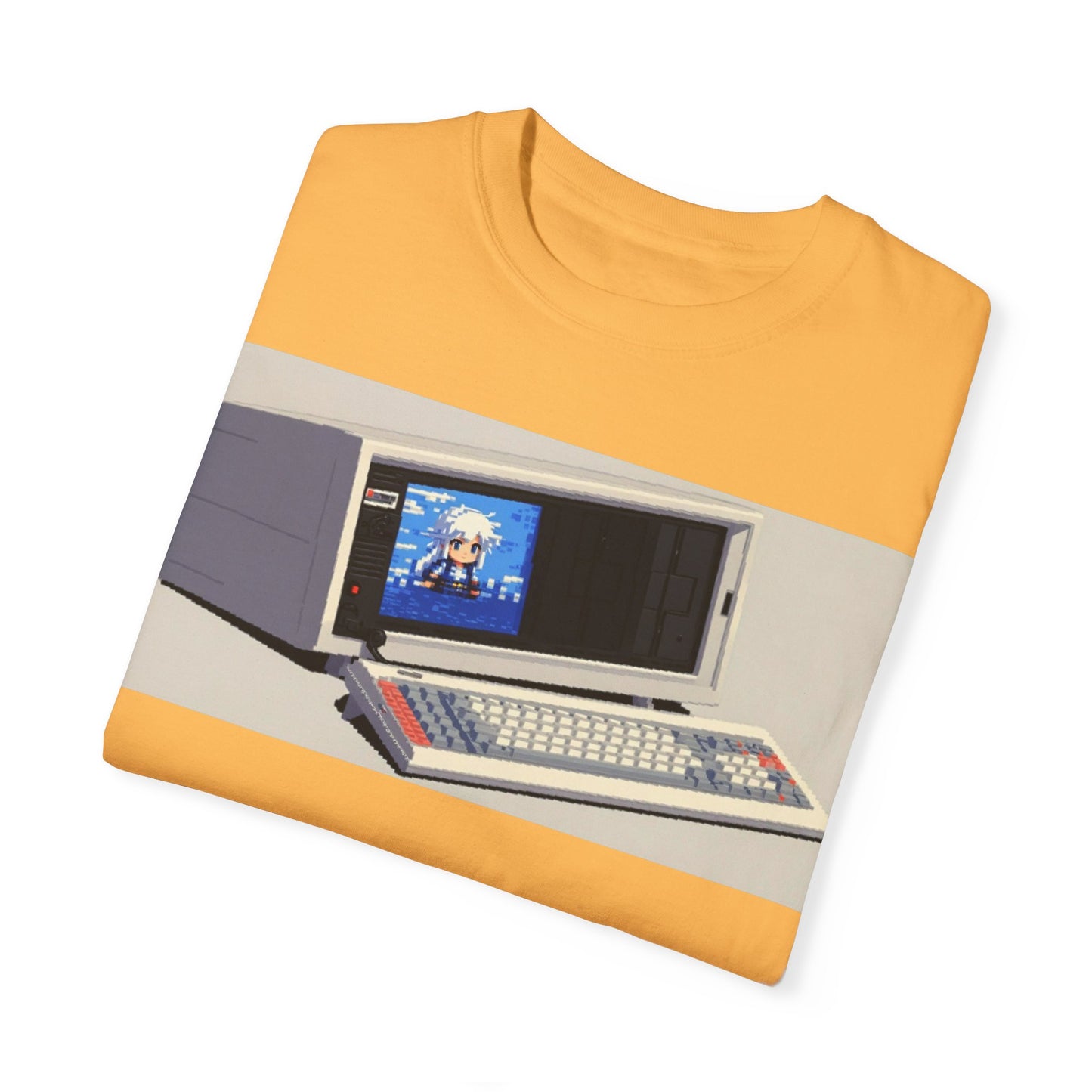 Classic Luggable PC T-Shirt - Pixel Art Color