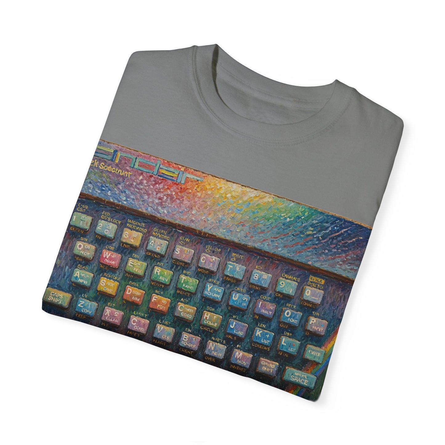 Sinclair Spectrum T-Shirt - Oil Paint Art Color