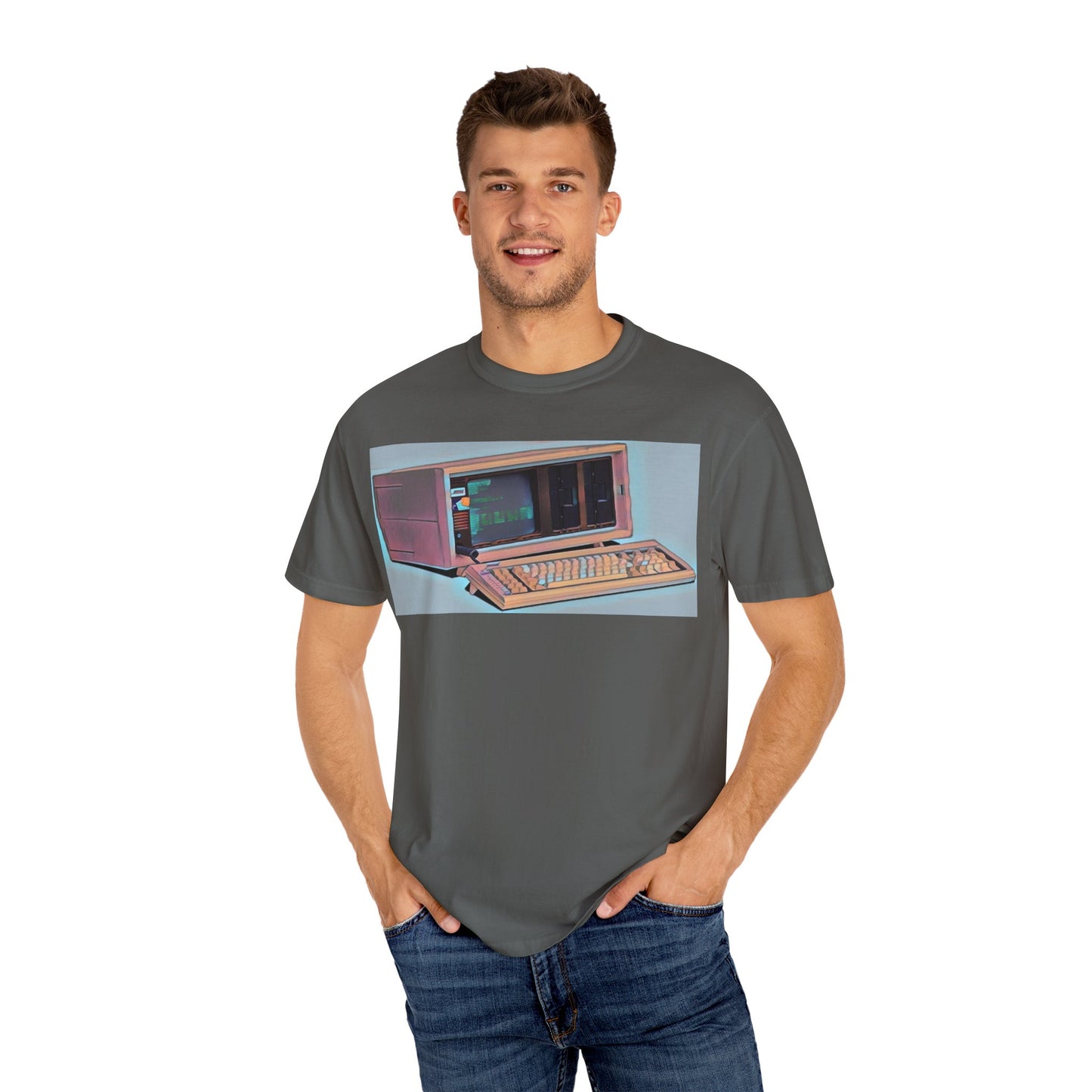 Classic Luggable PC T-Shirt - Modern Art Color