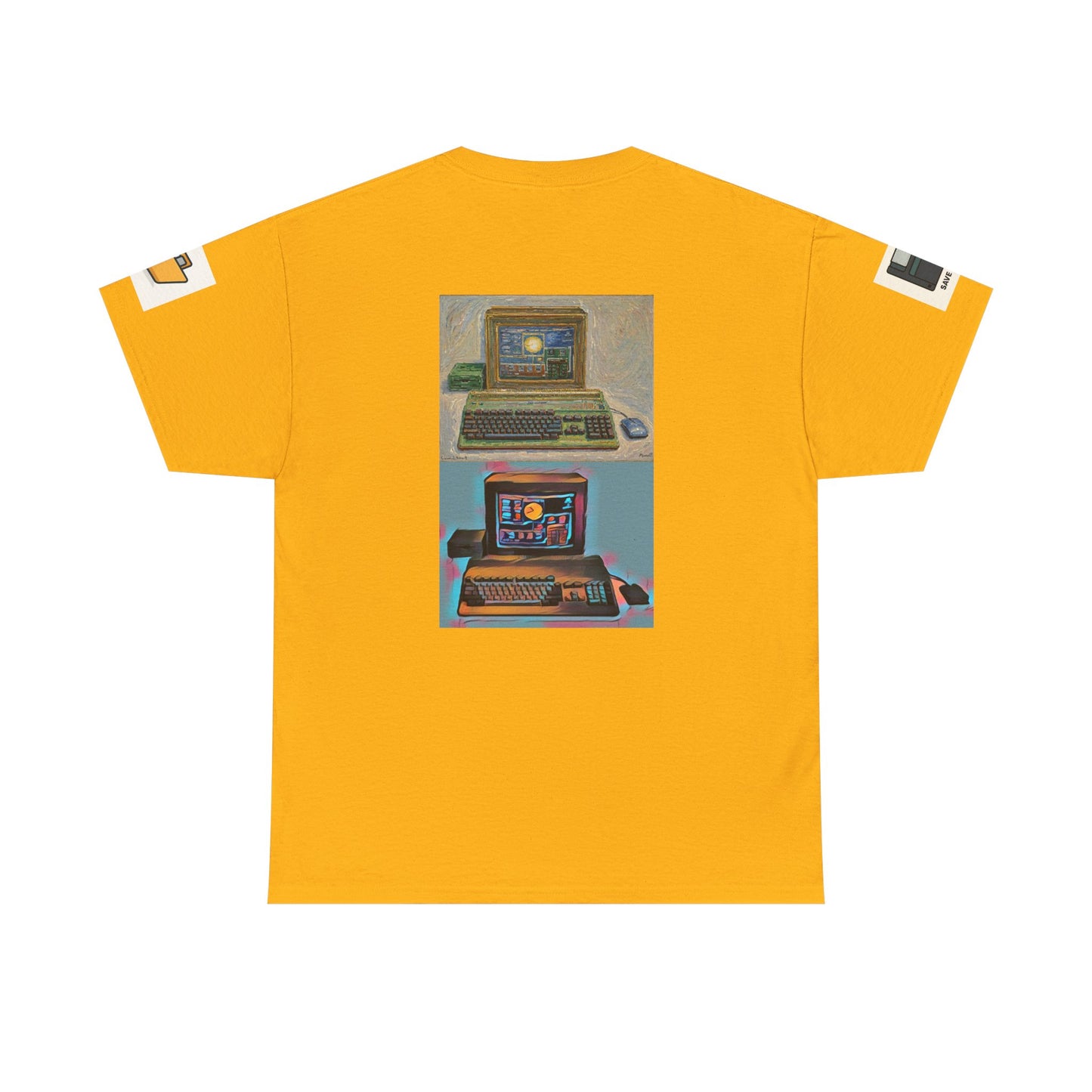 Retro Computer Tee — Vintage PC Graphic T‑Shirt for Tech Lovers