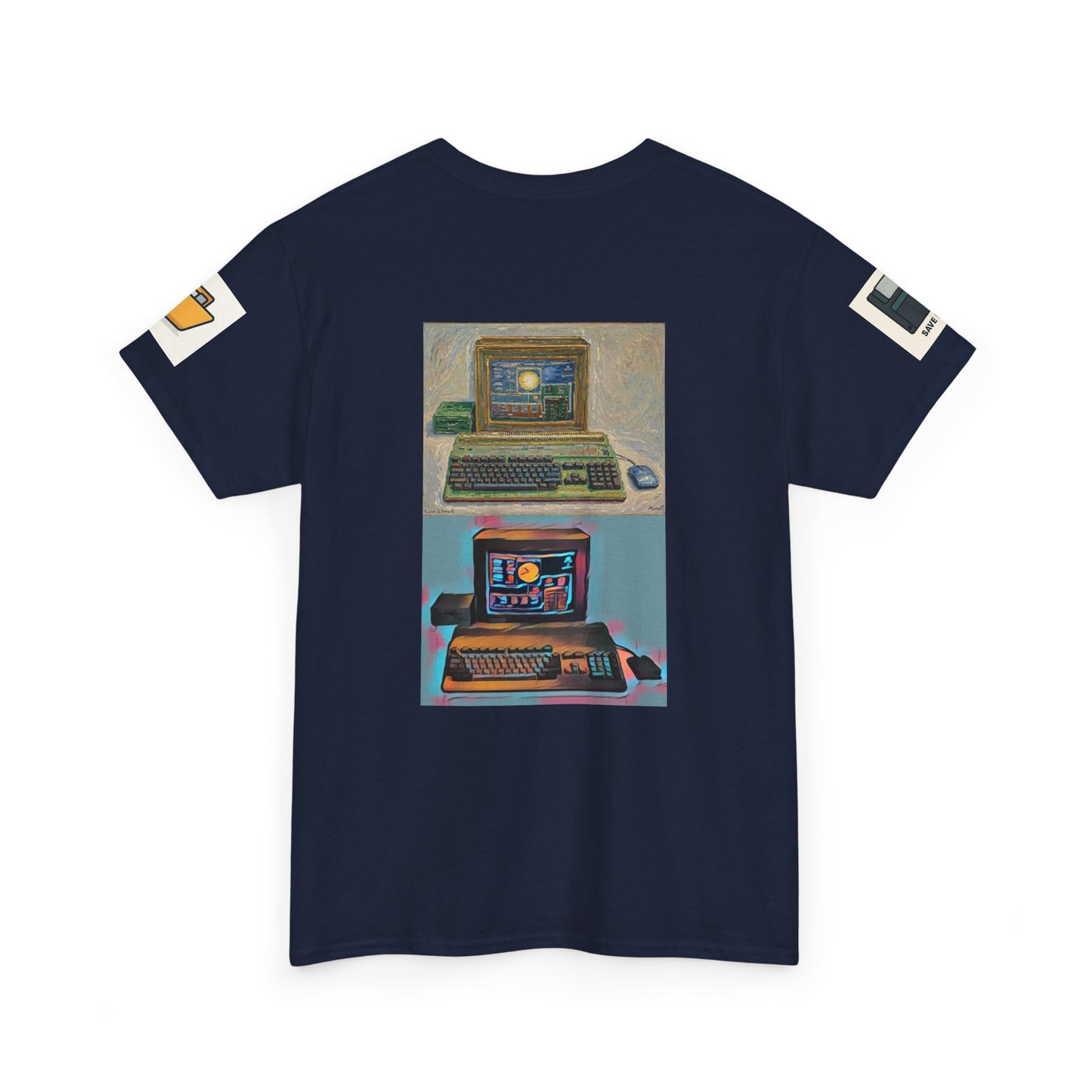 Retro Computer Tee — Vintage PC Graphic T‑Shirt for Tech Lovers