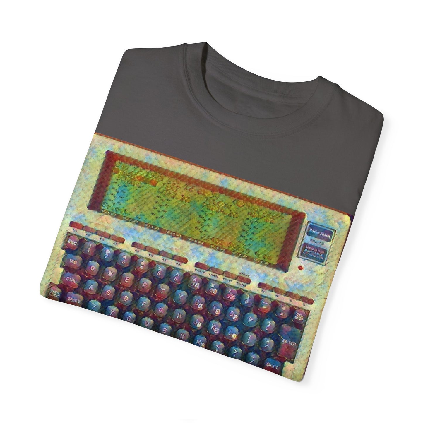 Classic Laptop PC T-Shirt - Paint Art Color
