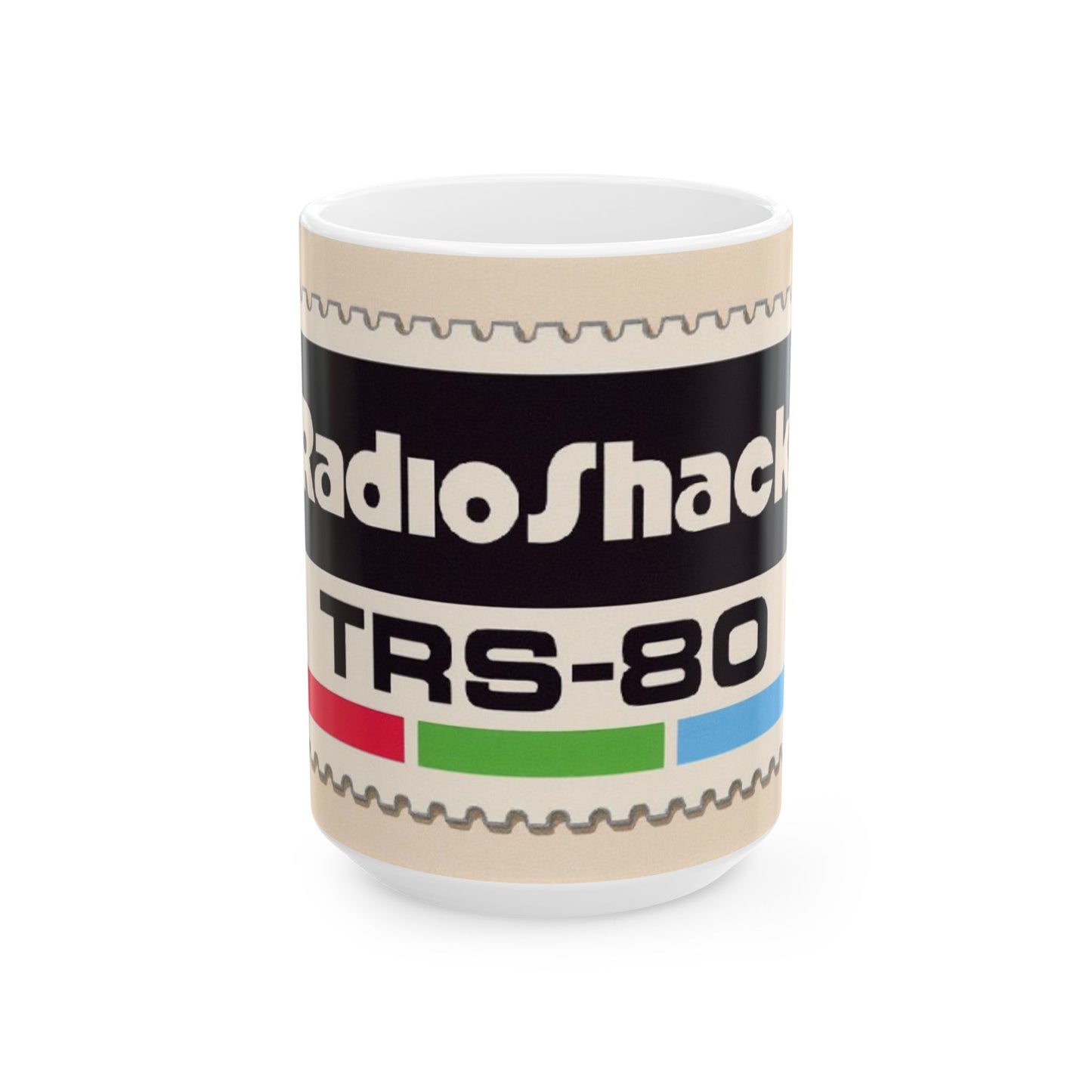 TRS-80 CoCo Themed Mug | Stamp Art |  Perfect for Tech Lovers