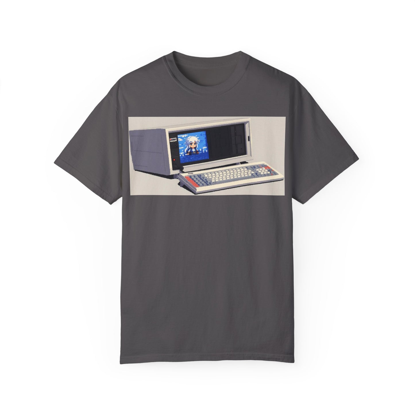 Classic Luggable PC T-Shirt - Pixel Art Color