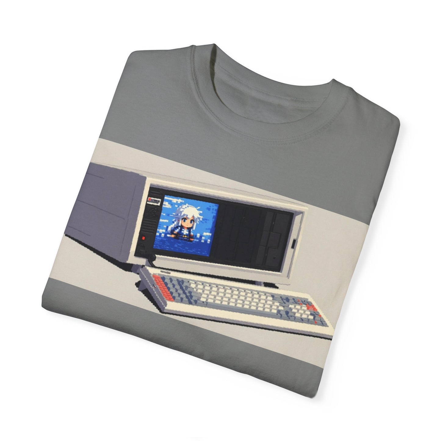 Classic Luggable PC T-Shirt - Pixel Art Color