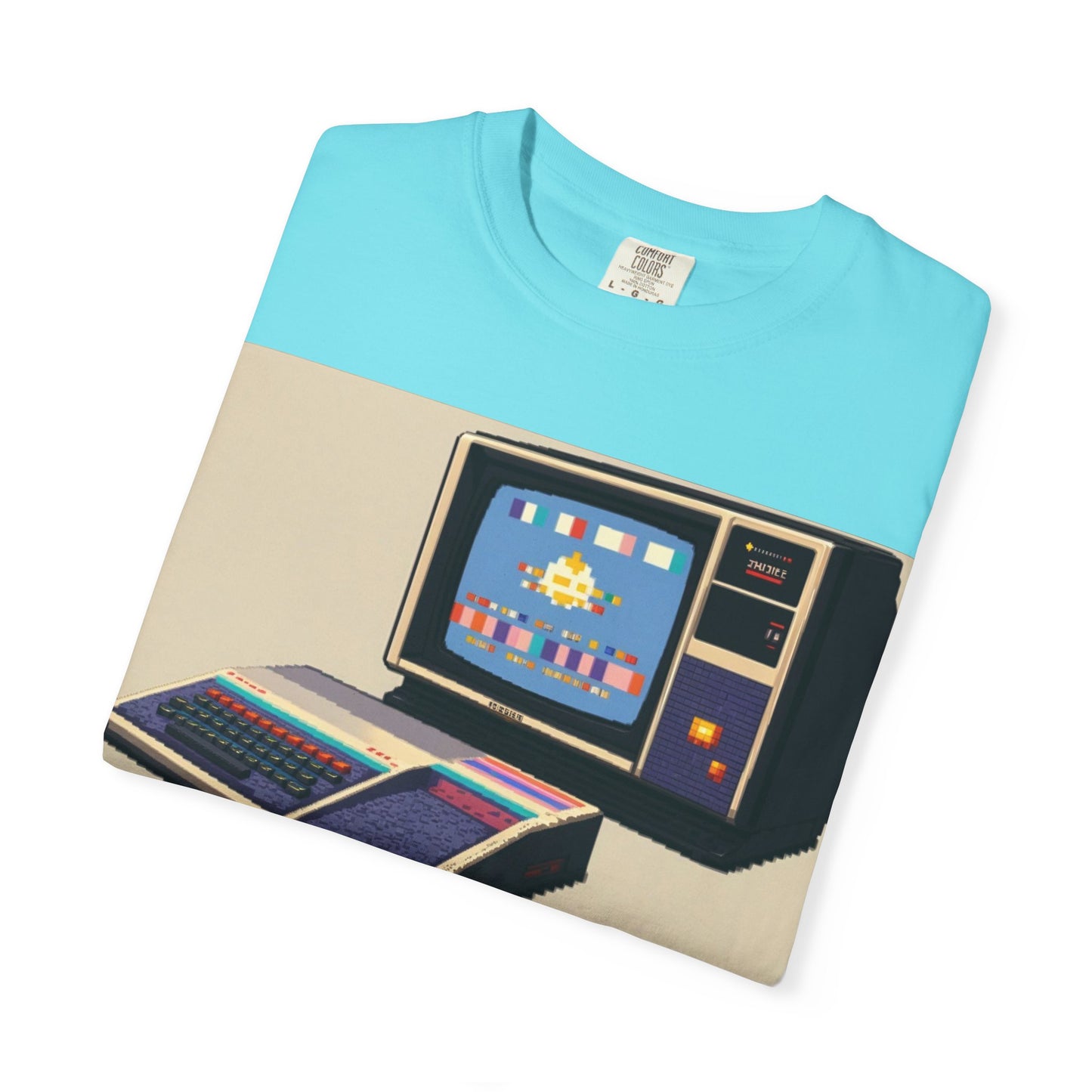TI 99/4A Home Computer T-Shirt  | Pixel Art 2 | Ideal for tech enthusiasts and collectors