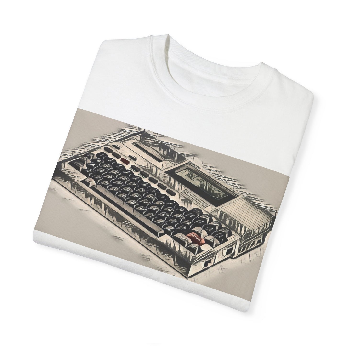 Classic Laptop Computer T-Shirt - Ink Art Limited Color